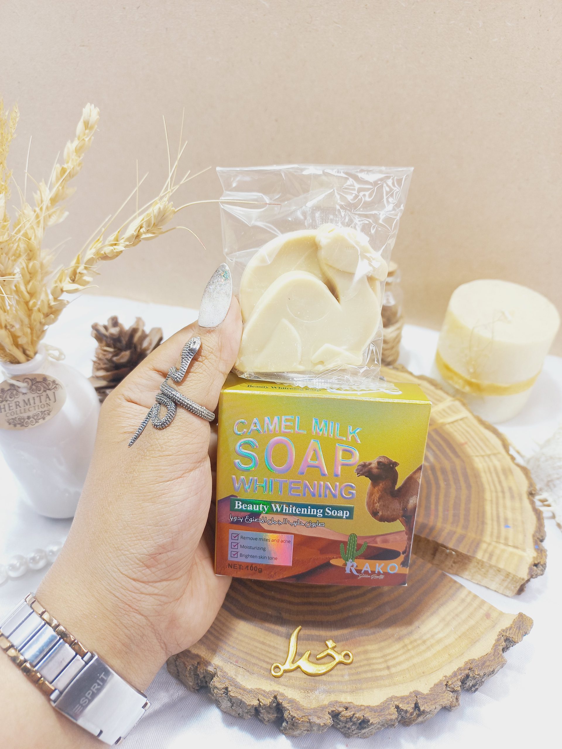 صابون سفید کننده عمیق شیر شتر راکو RAKO اصلی کد RK951