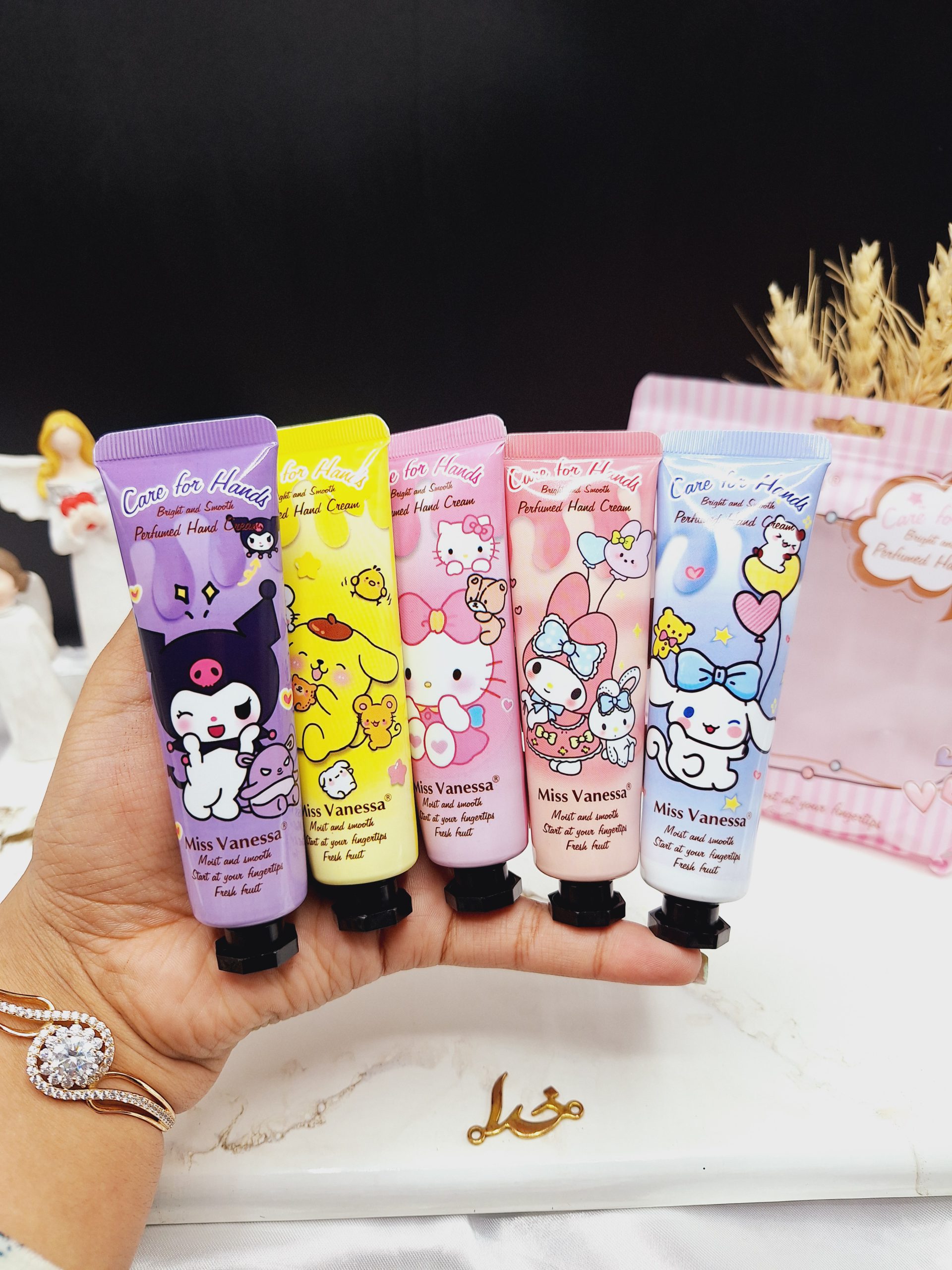 پک 5 عددی کرم دست فانتزی برند Miss Vanessa کد G3138