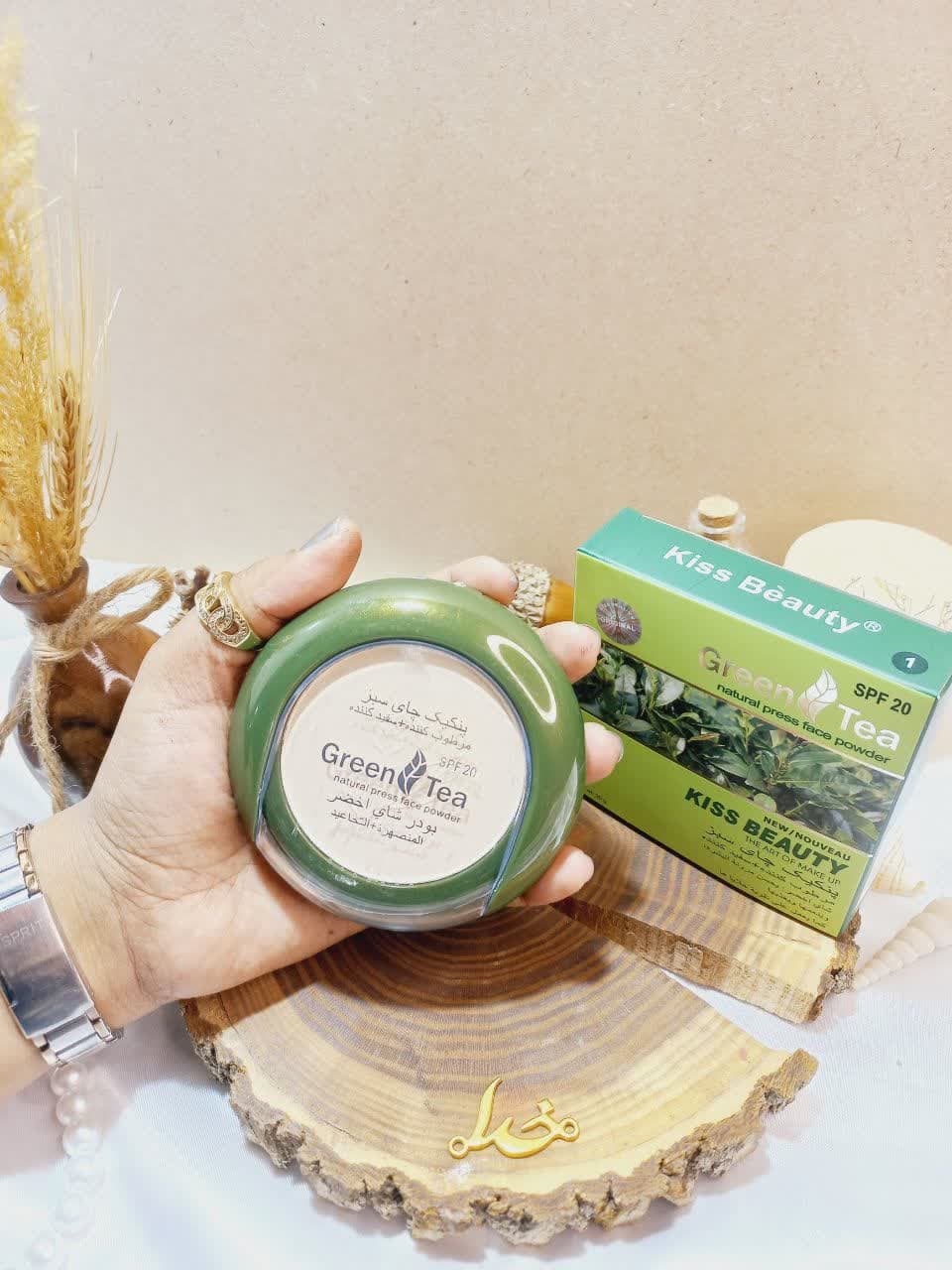 پنکک چای سبز کیس بیوتی kiss beauty کد K008