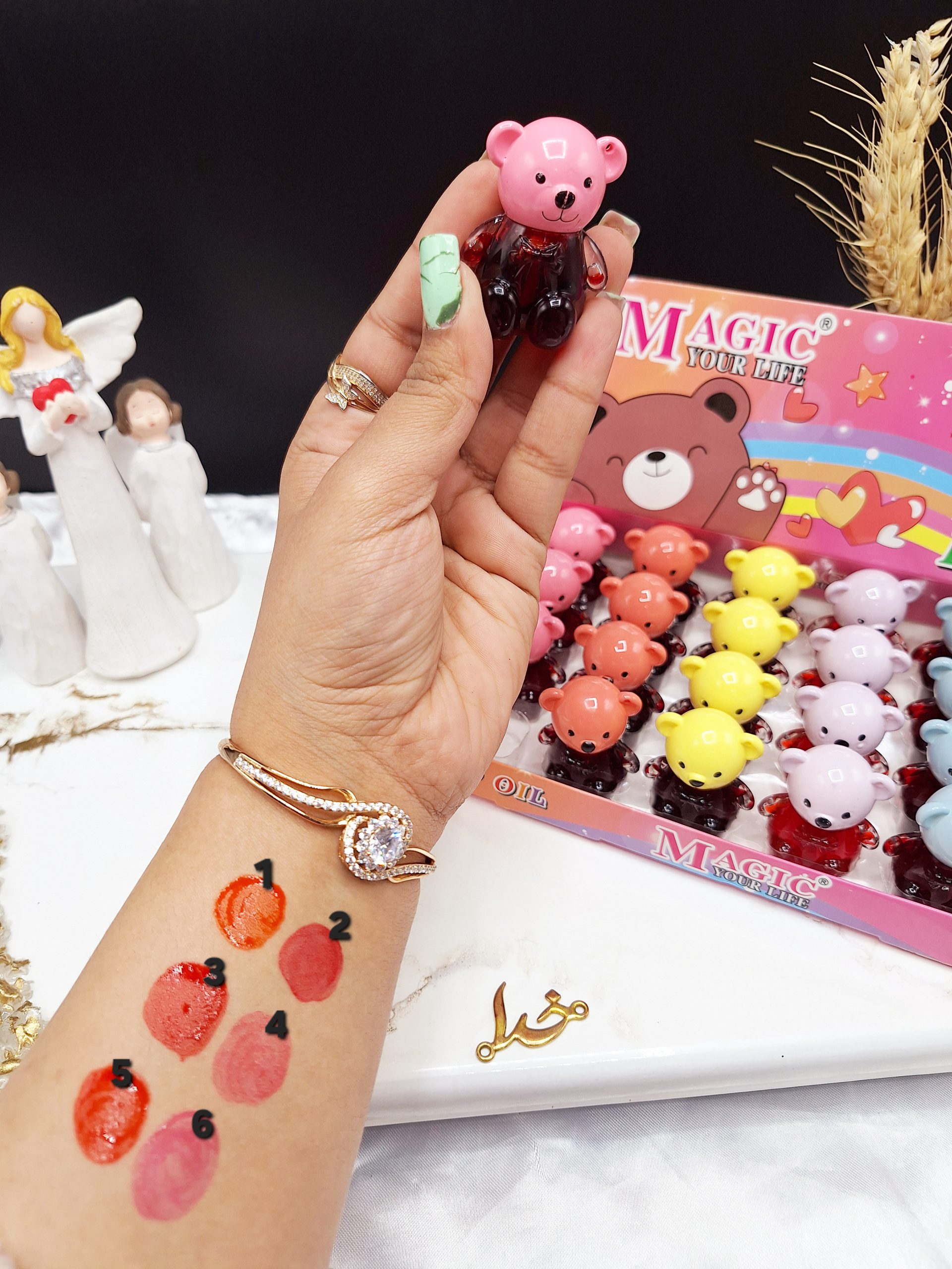 تینت لب طرح خرس مجیک MAGIC کد LC 1245