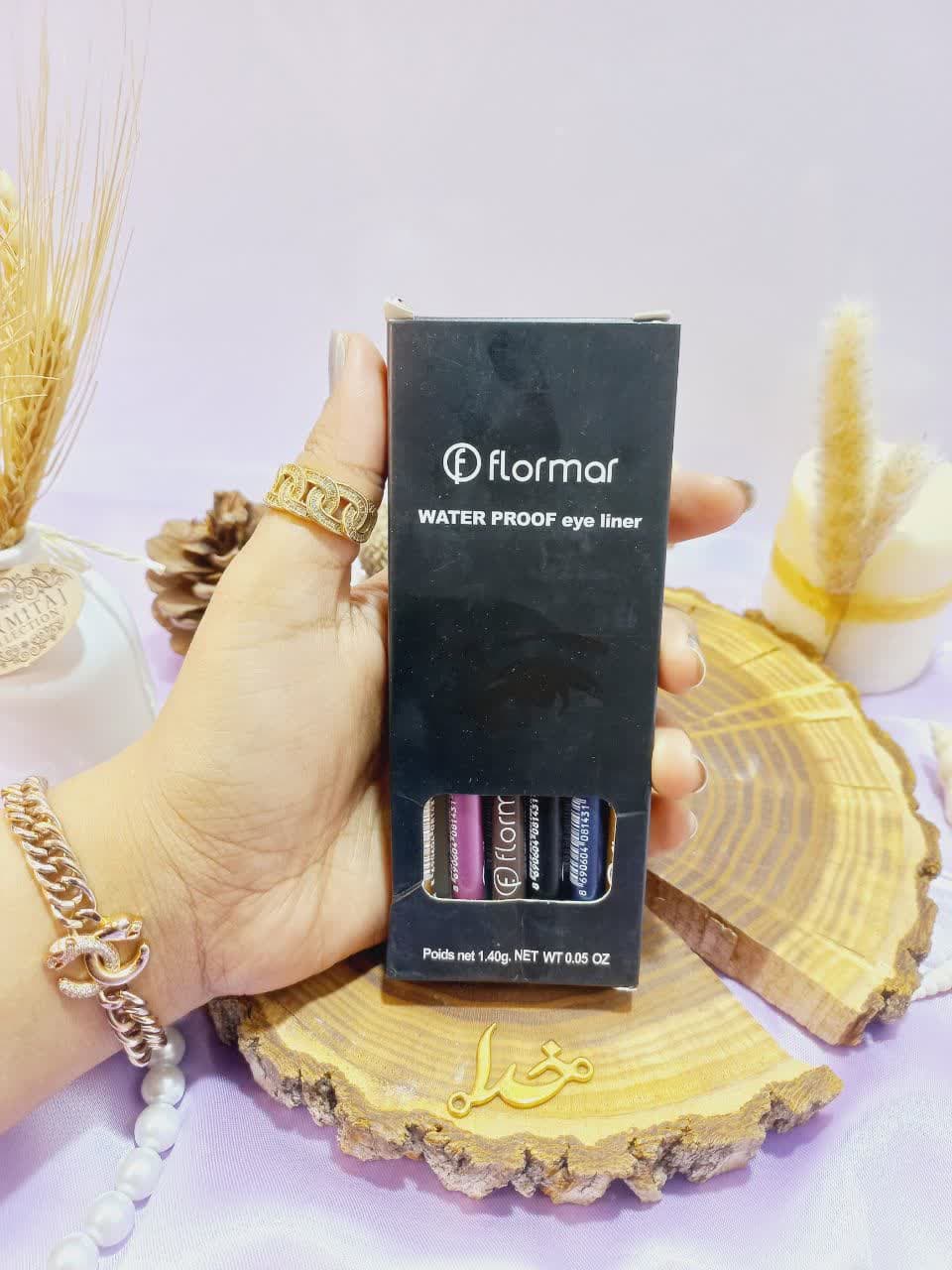 مداد شمعی رنگی ضدآب فلورمار جعبه دار flormar | پخش عمده