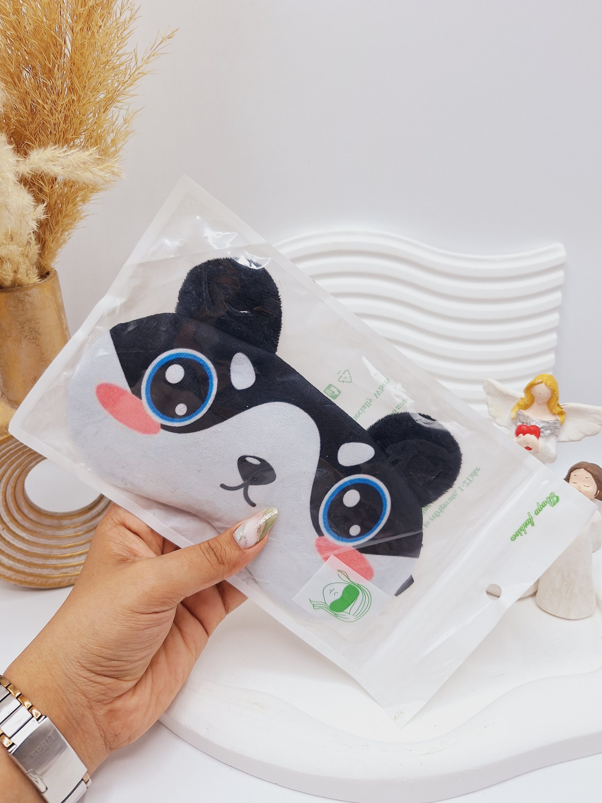 چشم بند فانتزی کپرس سرد و گرم طرح حیوانات رندم