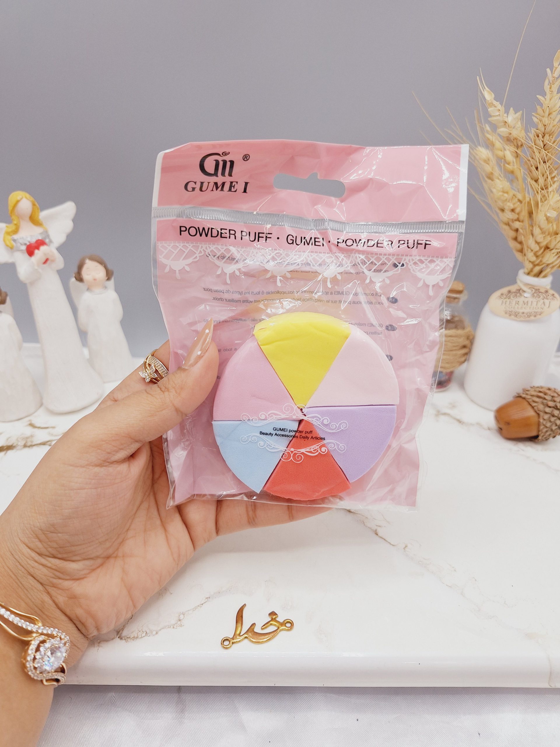 پک پد ۶ تیکه مثلثی برند  Gil GUMEI