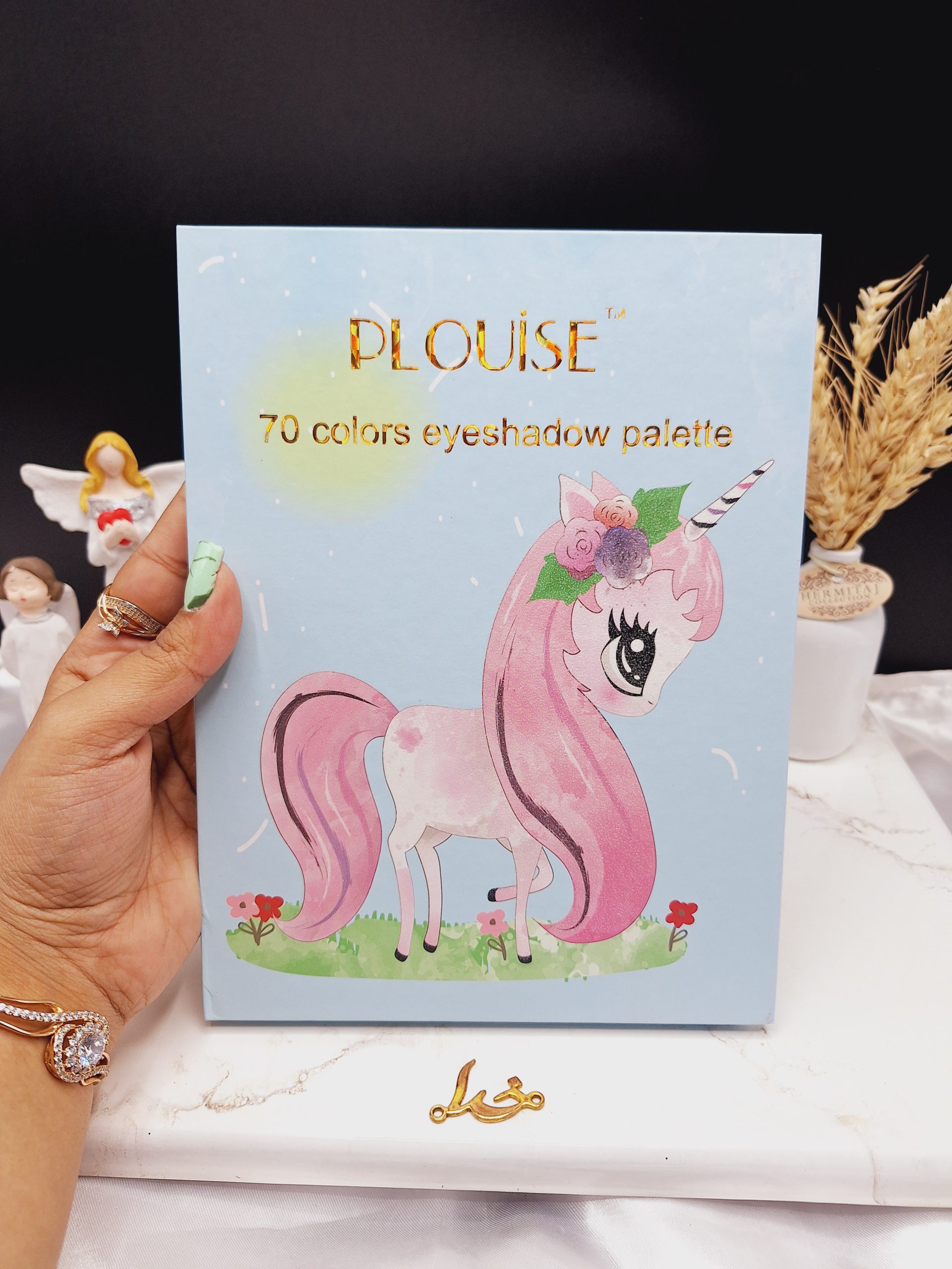 پالت سایه 70 رنگ طرح یونیکورن کد PLOUisE کد TZY_008