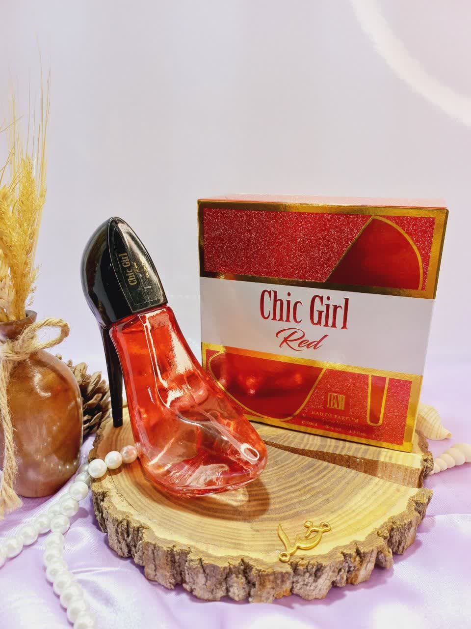 ادکلن چیک گرل قرمز CHIC GIRL RED حجم 100 میلی لیتر اورجینال اماراتی