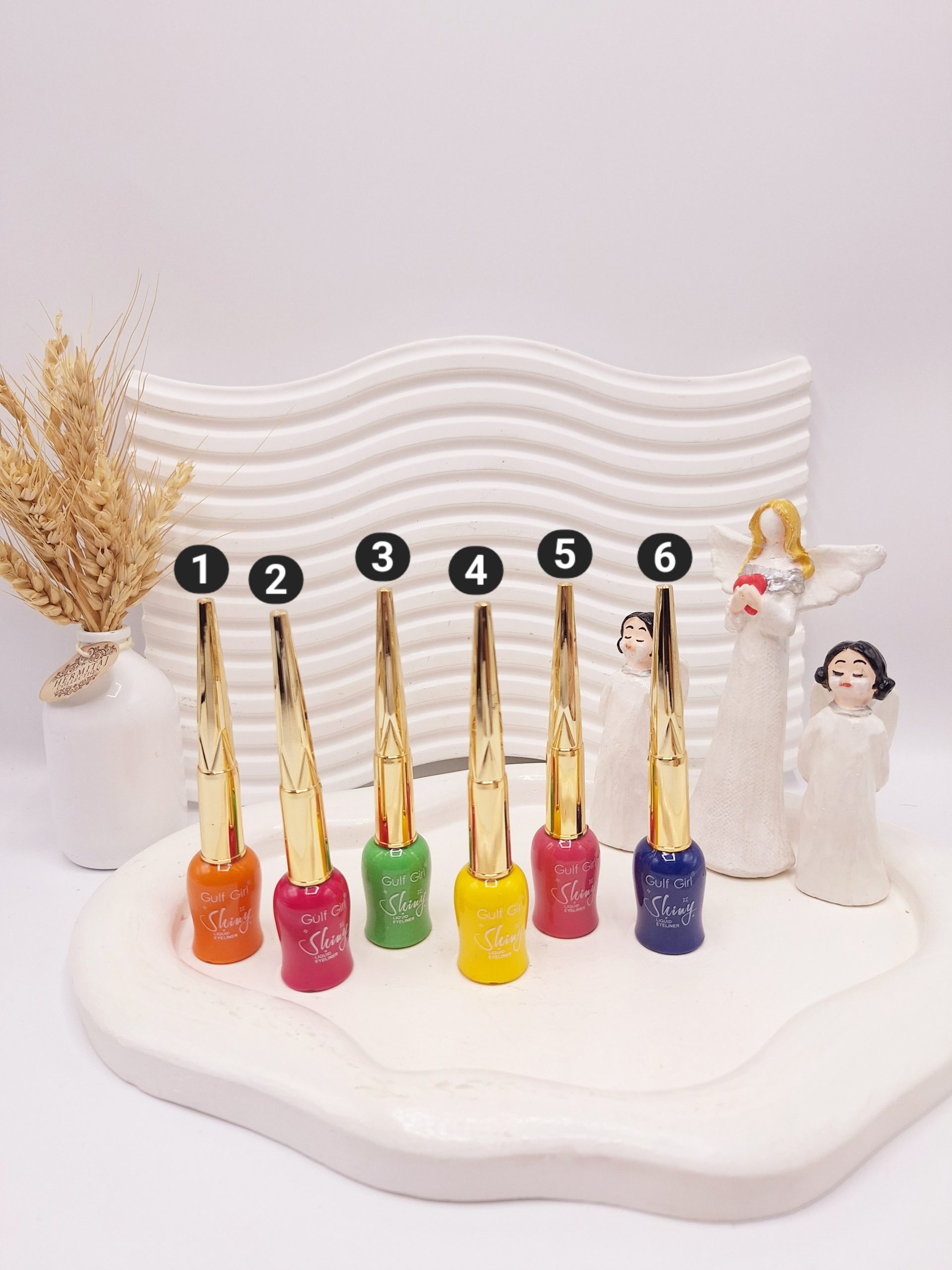 خط چشم رنگی پوکه استوانه ای Gulf Girl EG039