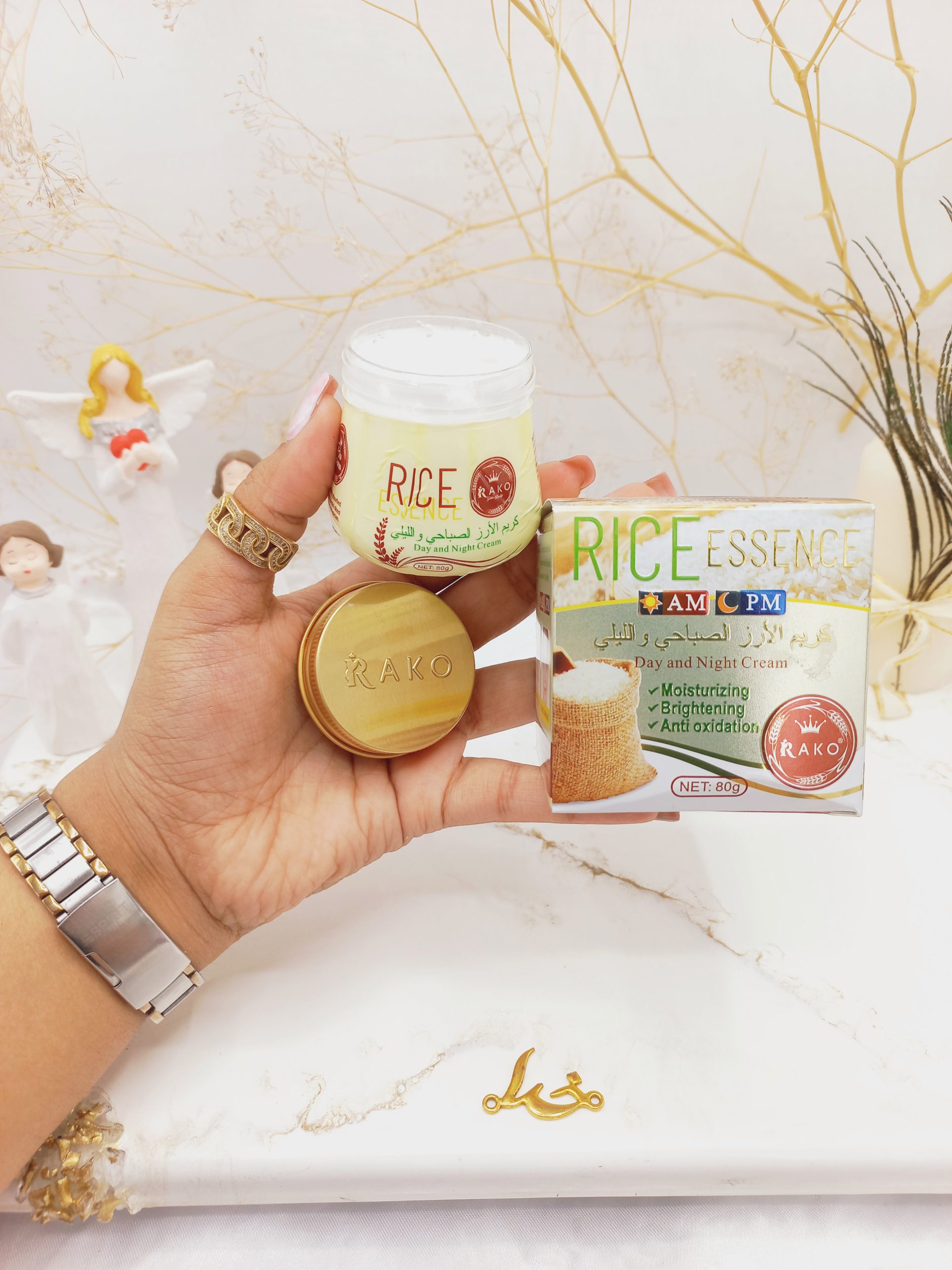 کرم کاسه ای آبرسان مغذی برنج راکو RAKO کد Rk980