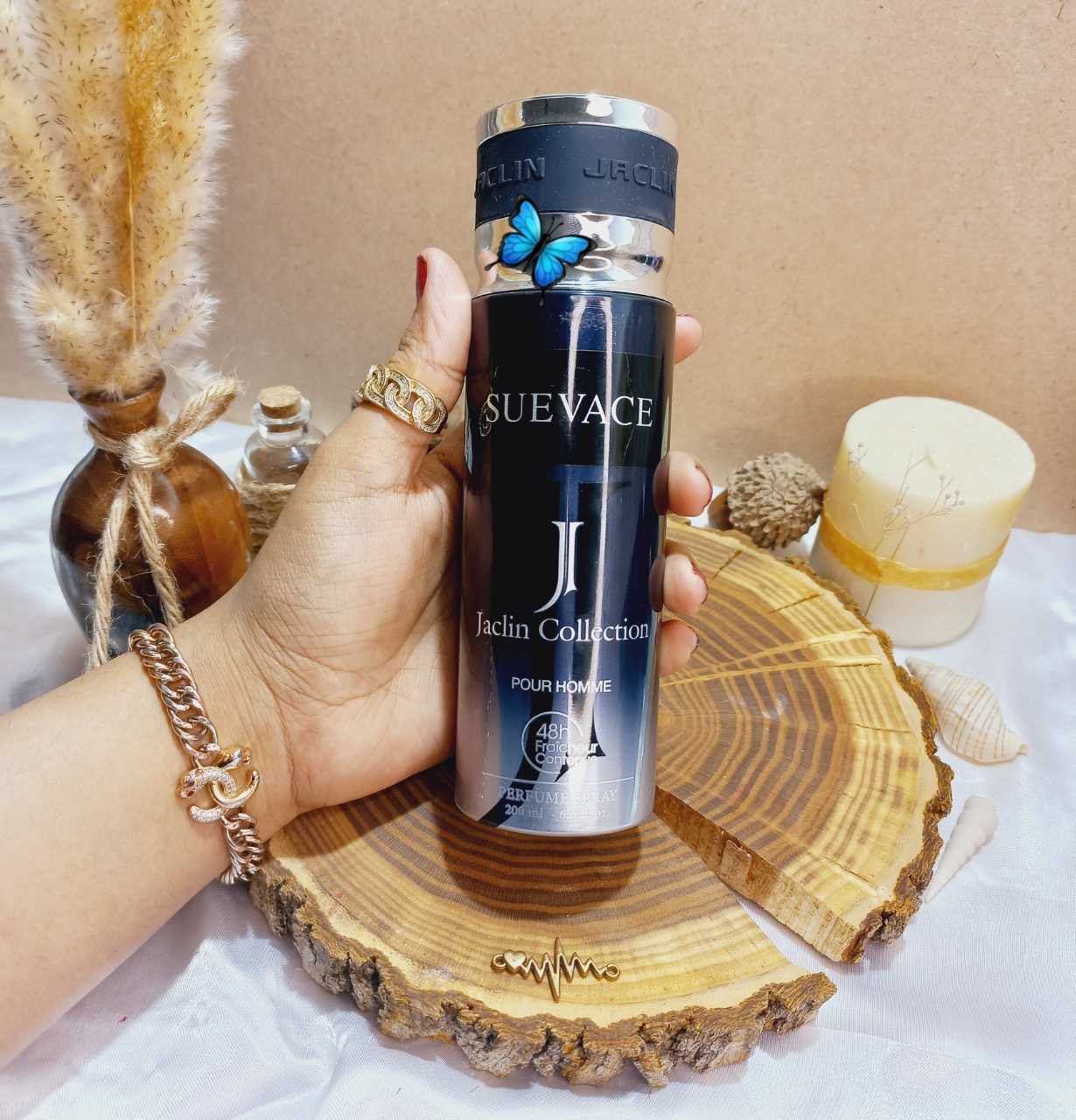 اسپری اماراتی ژاکلین کالکشن حجم 250 میل مدل SUEVACE