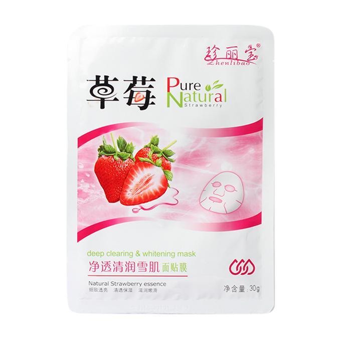ماسک ورقه ای صورت ژنلی توت فرنگی Zhenlibao | پخش عمده
