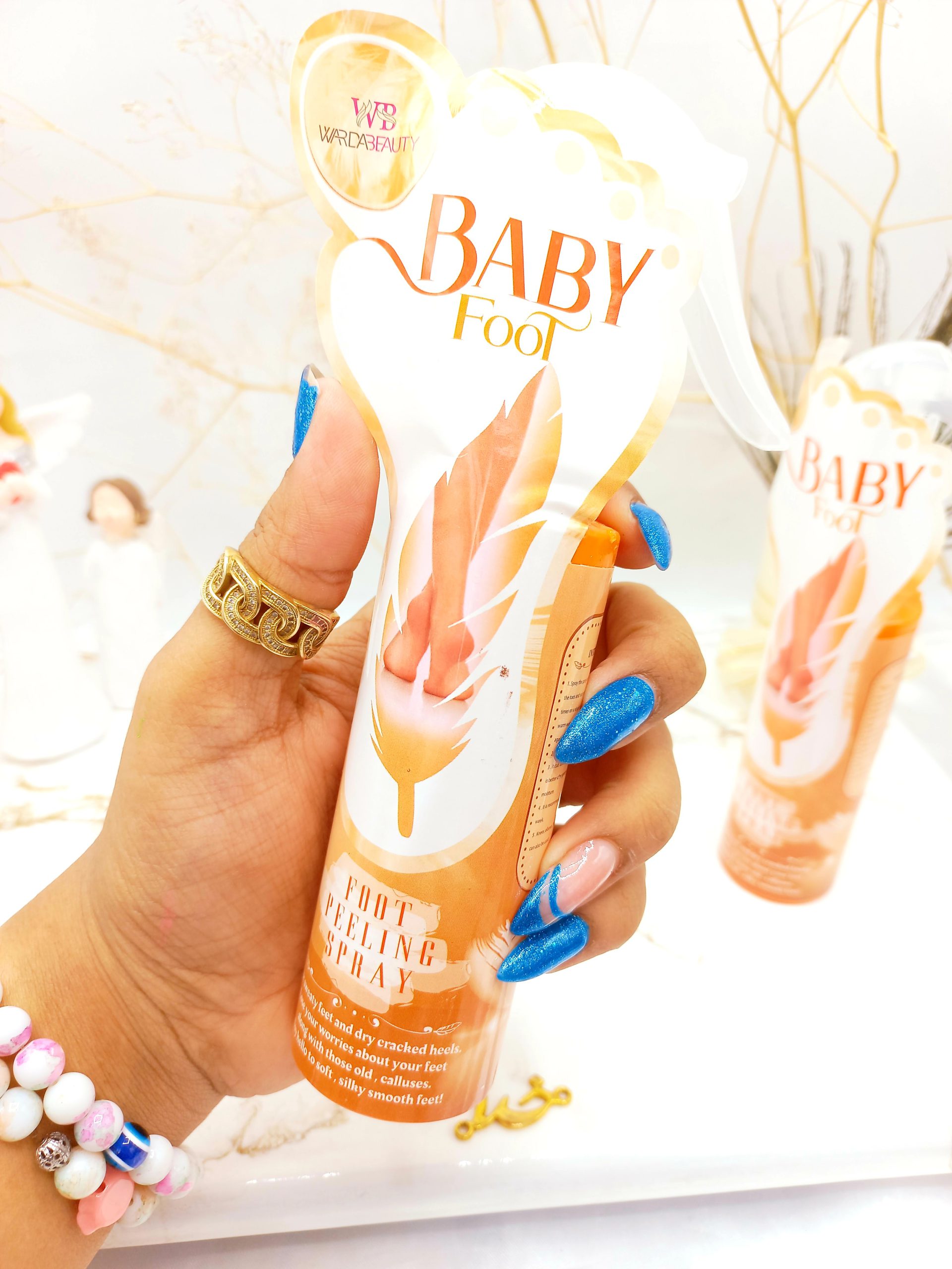 اسپری لایه بردار پا وردا بیوتی سری بیبی فوت کد WB21827