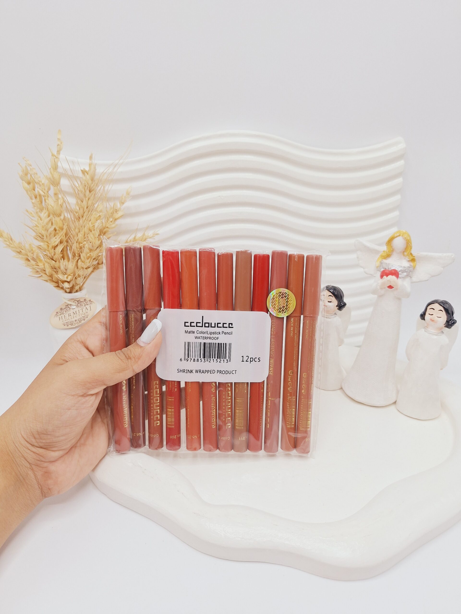 پک رژ مدادی 12 عددی دوسه اورجینال  کو 5213