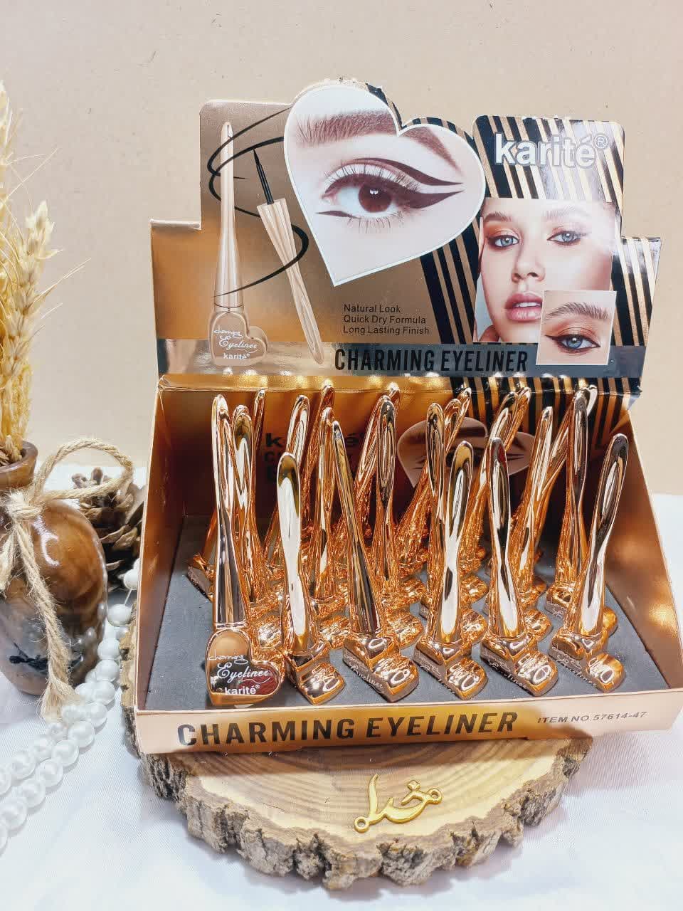 خط چشم پر طرفدار مویی مدل قلبی کاریته KARITE اصلی کد 57614 | پخش عمده