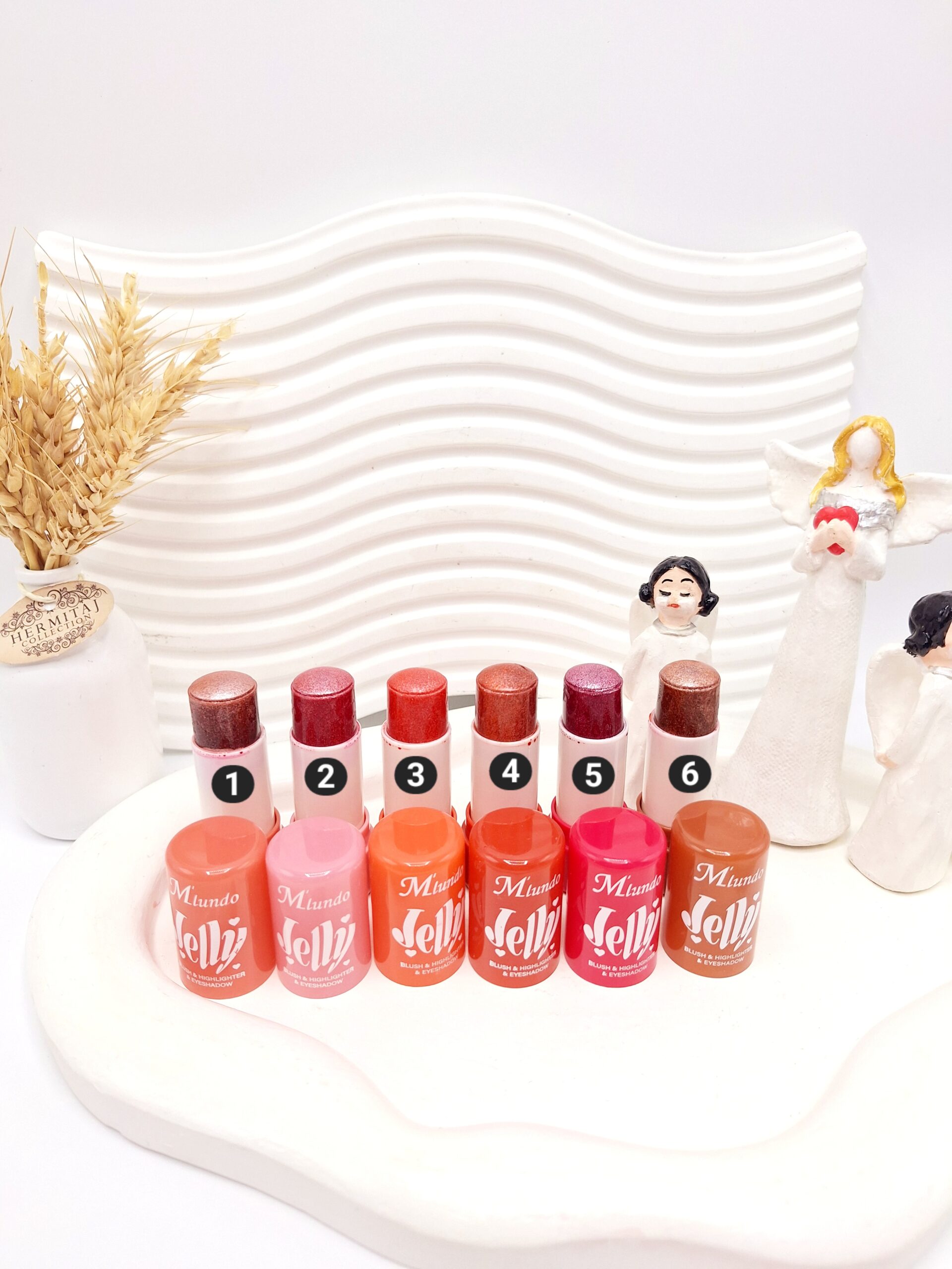 تینت ژله ای خوش رنگ Miundo کد 6043