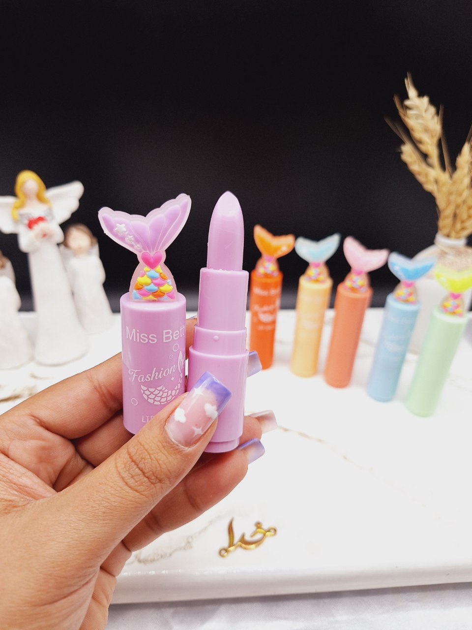 بالم لب طرح دم پری دریایی میس بیتی  miss  Betty کد 77115