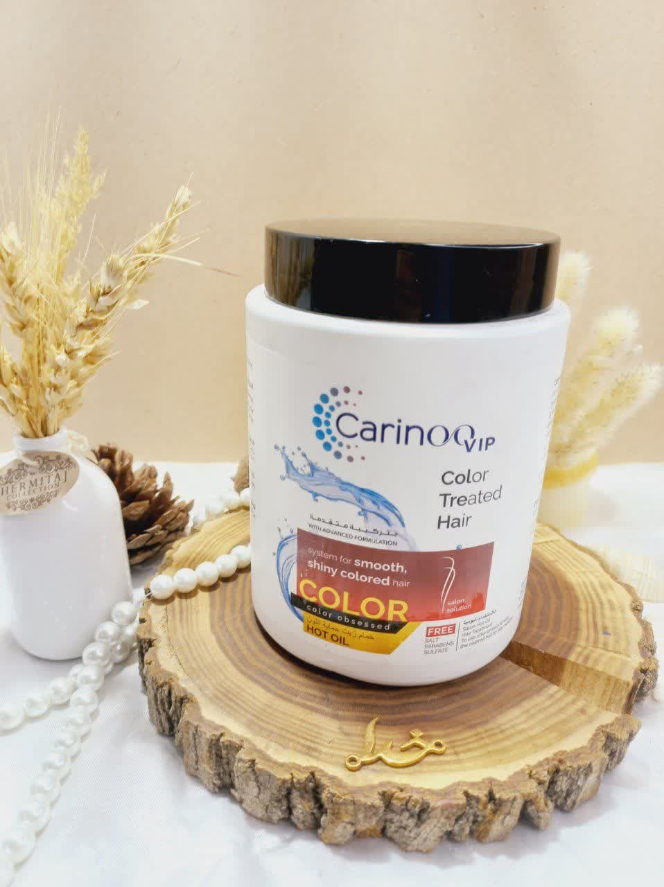 ماسک مو کارینو وی آی پی مدل کلر COLOR فری سولفات 1000میلی لیتر کد CRH014