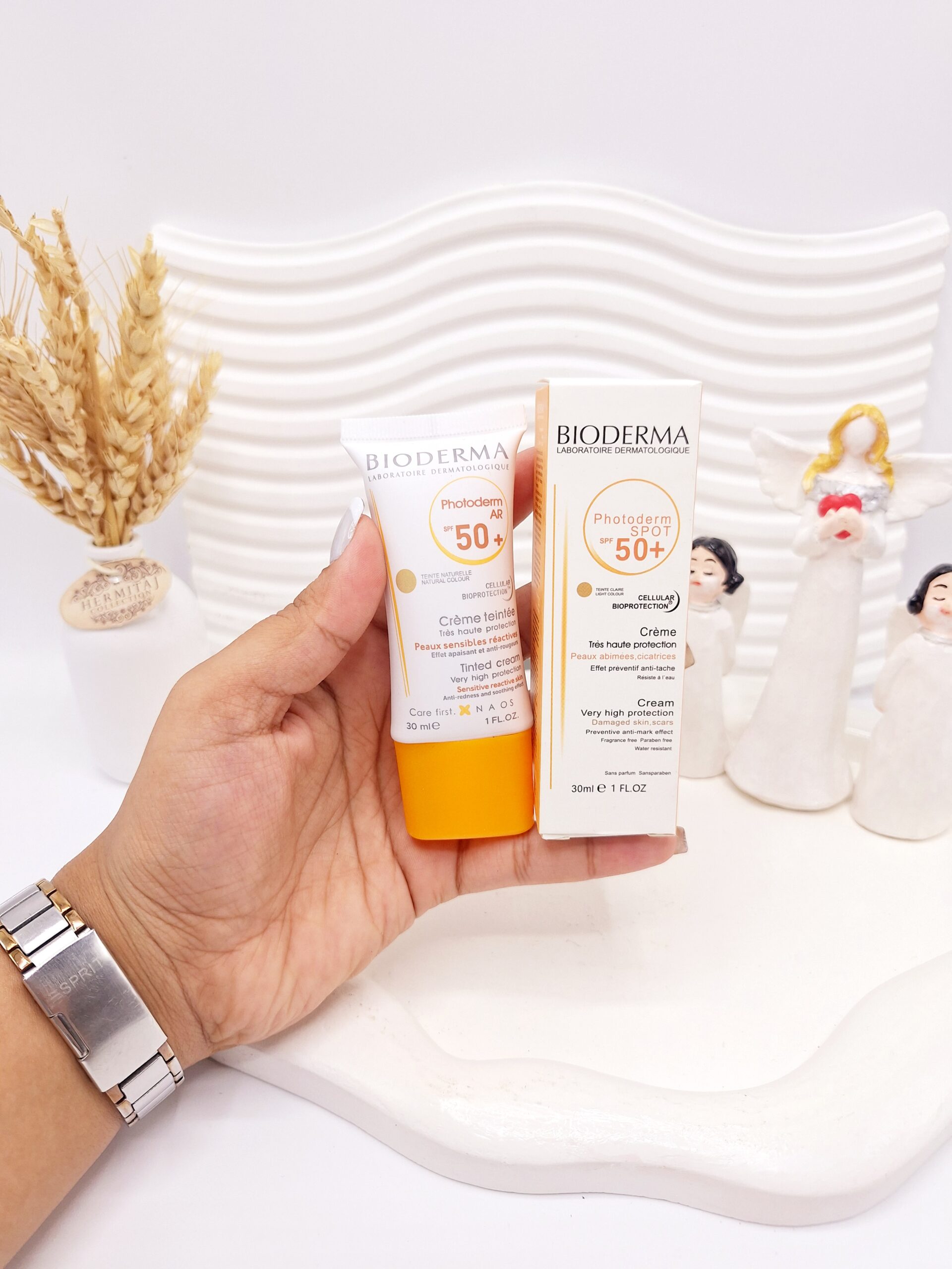 ضد آفتاب رنگی بیودرما مدل spf 50 حجم 30 میل کد 1169