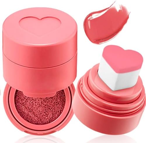 رژ گونه استامپی قلبی برند موکالره کد 436