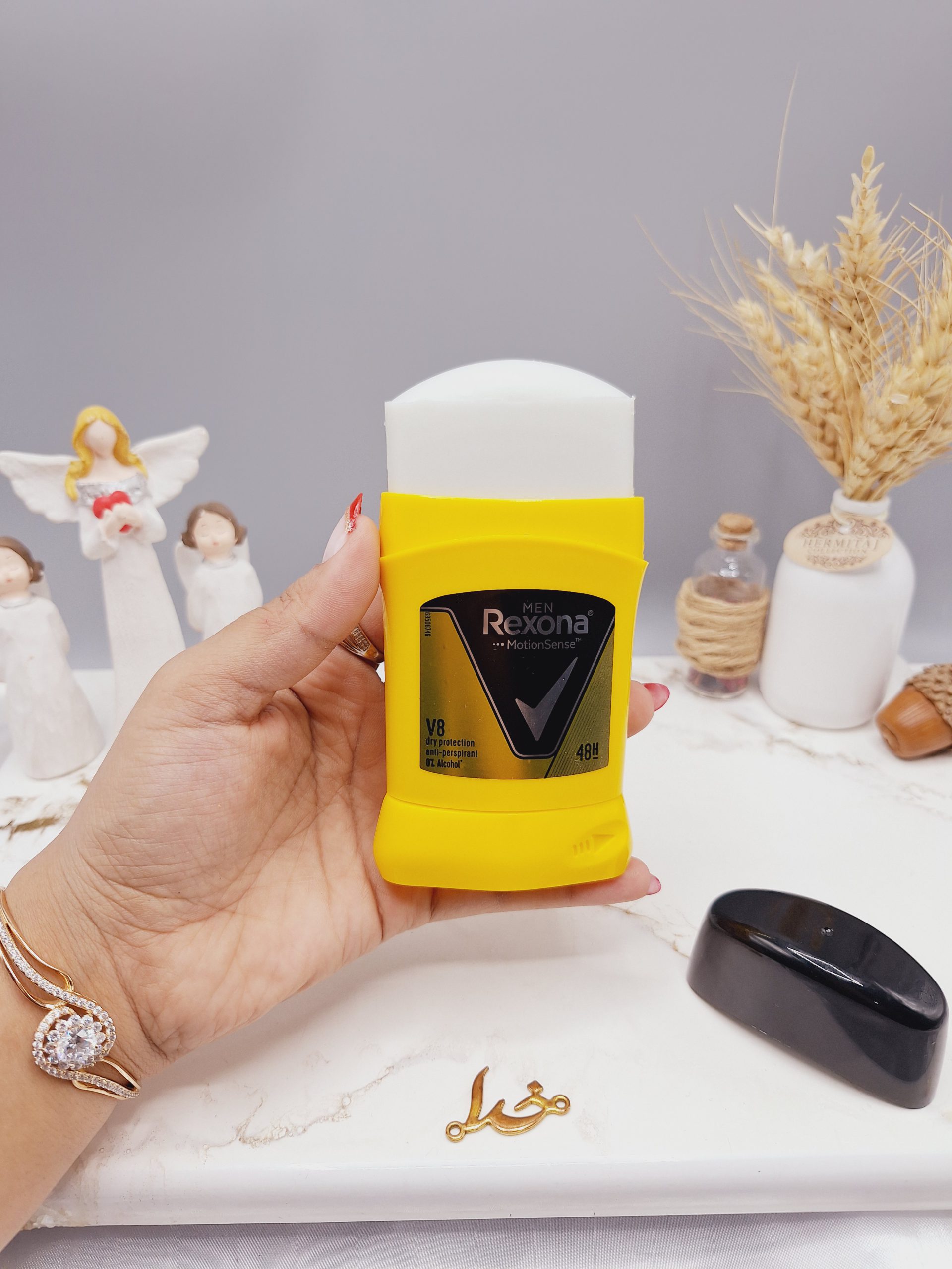 مام صابونی مردانه زرد برند رکسونا Rexona کد 1964