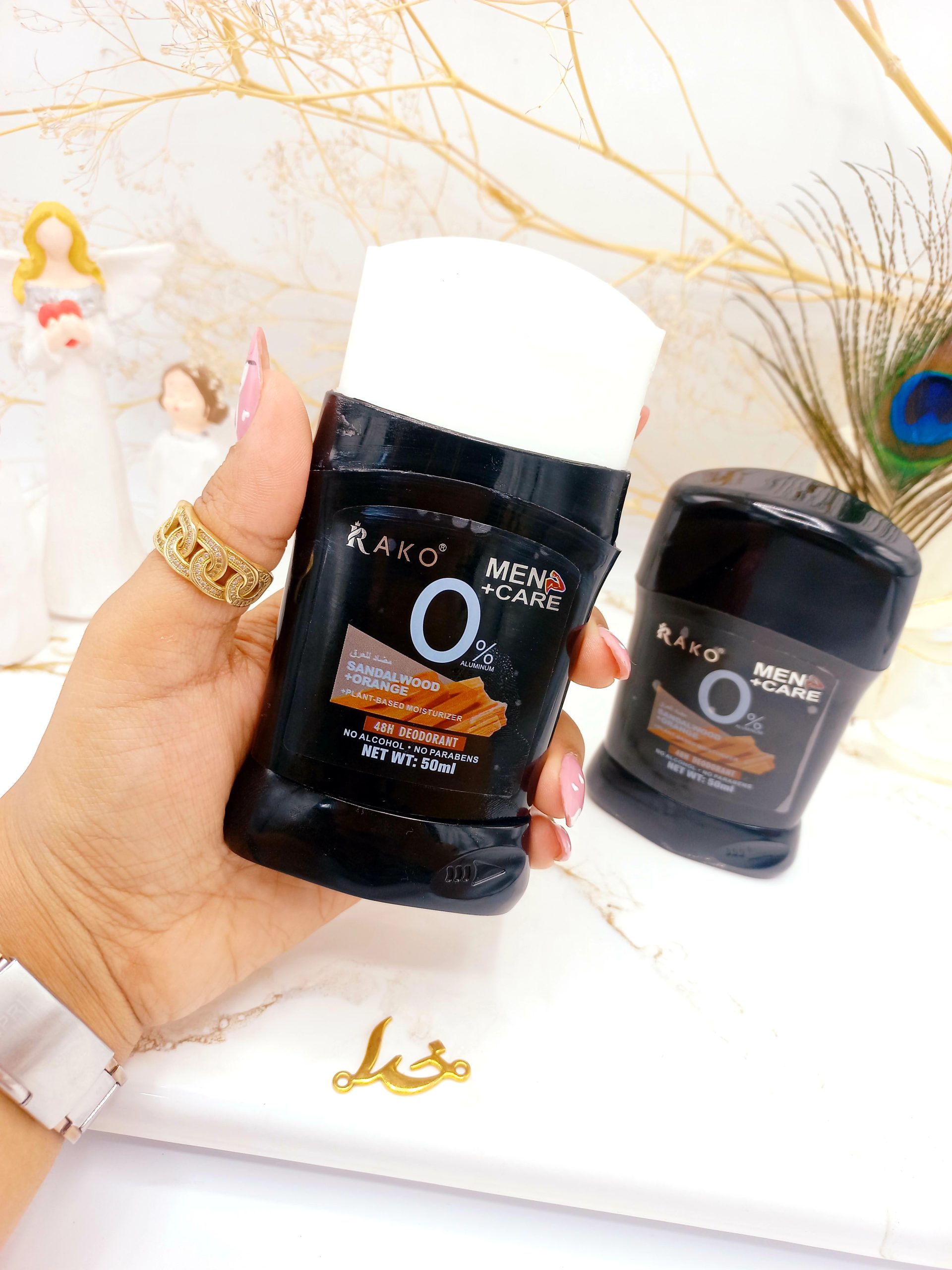 مام رولی زیر بغل ضدتعریق مردانه راکو RAKO MEN مشکی اصلی کد RPK1128