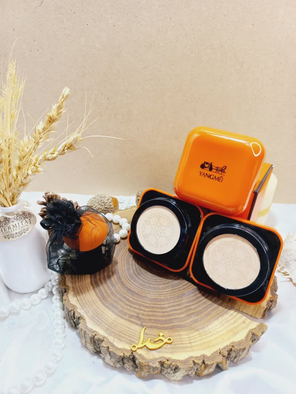 کوشن یانگمی اصلی نارنجی با پد قارچی YANGMEI (جدید)