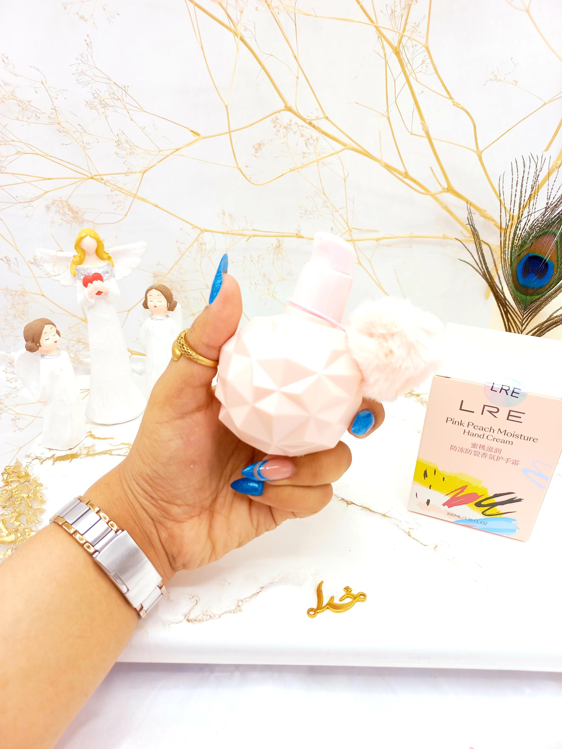 کرم دست مرطوب کننده هلو الماسی LRE کد 700169