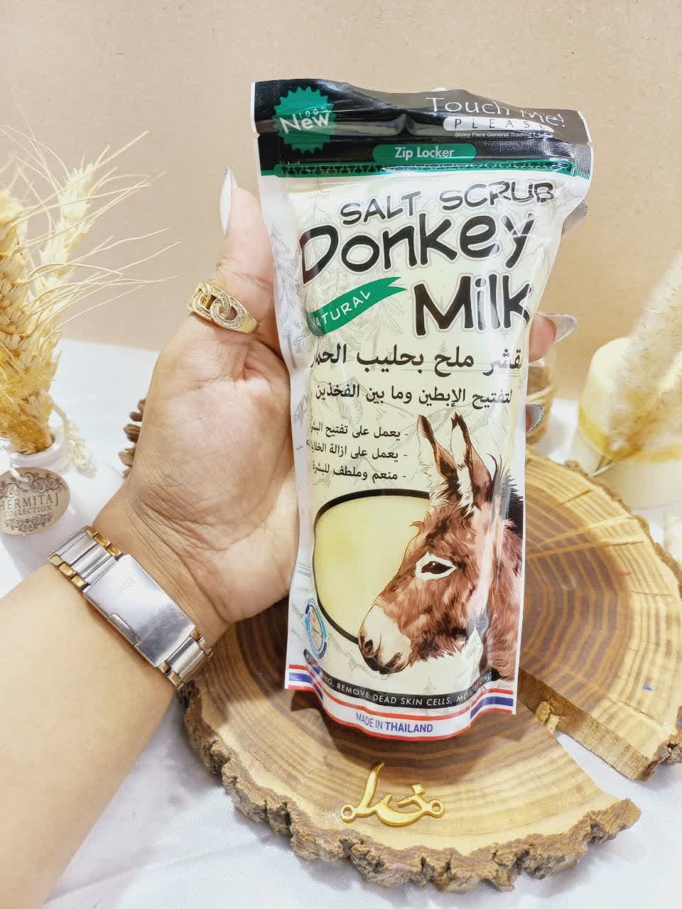 عصاره نمک شیر الاغ سفید کننده قوی پوست برند PLEASE اصلی تایلند کد TP912