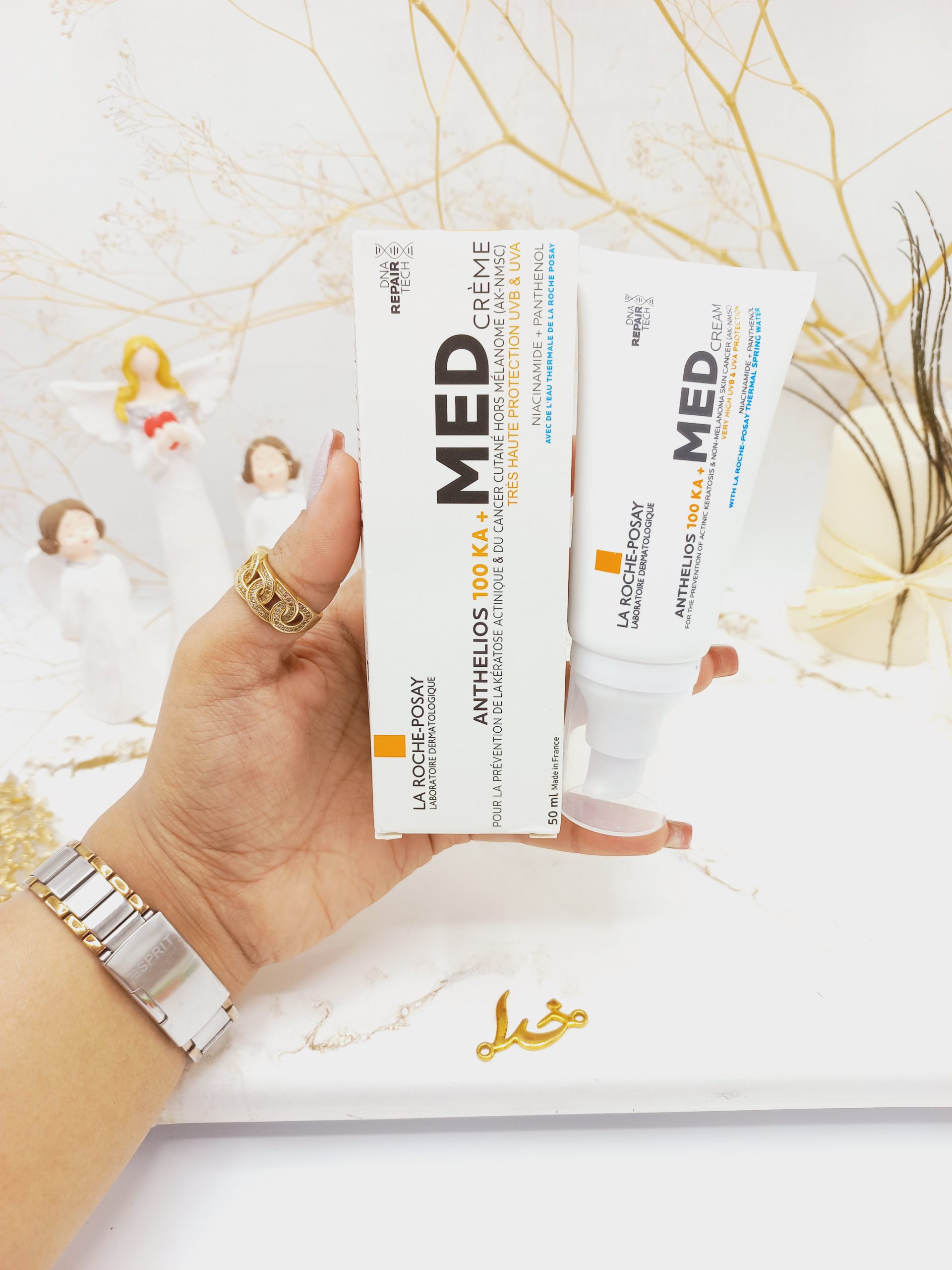 کرم ضد آفتاب محافظت بالا اشعه بی رنگ La Roche Posay Anthelios  کد 8181