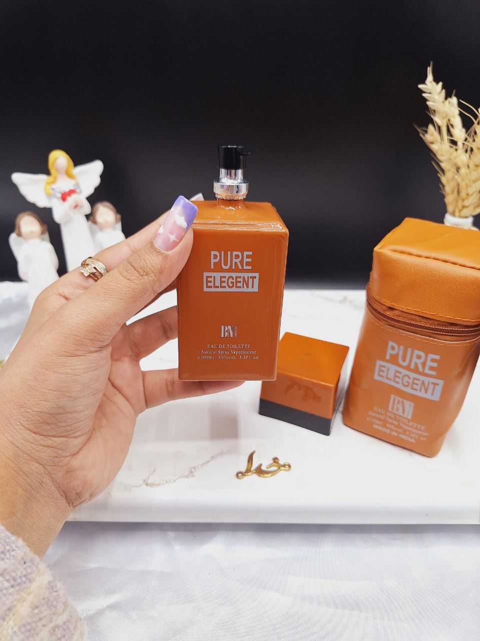 ادکلن کیف چرمی 100ml PURE ELEGENT کد 7976