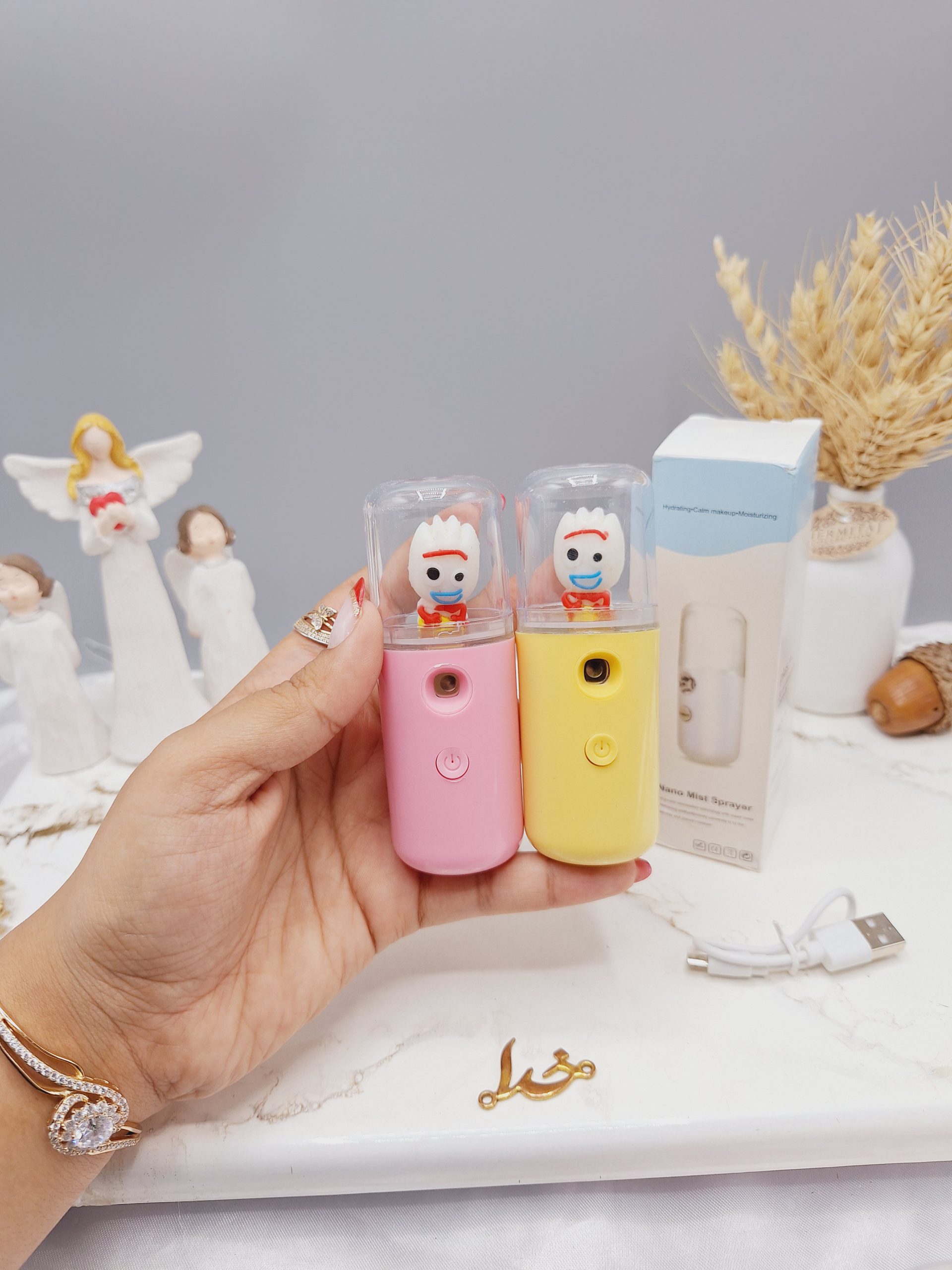 دستگاه بخور سرد عروسکی طرح آدمک چوبی