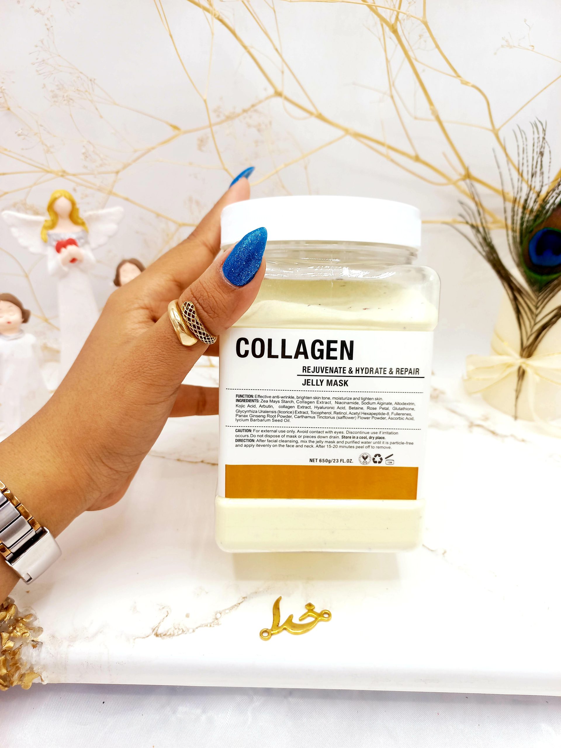 ماسک هیدروژلی کلاژن 650 گرمی COLLAGEN ساخت چین