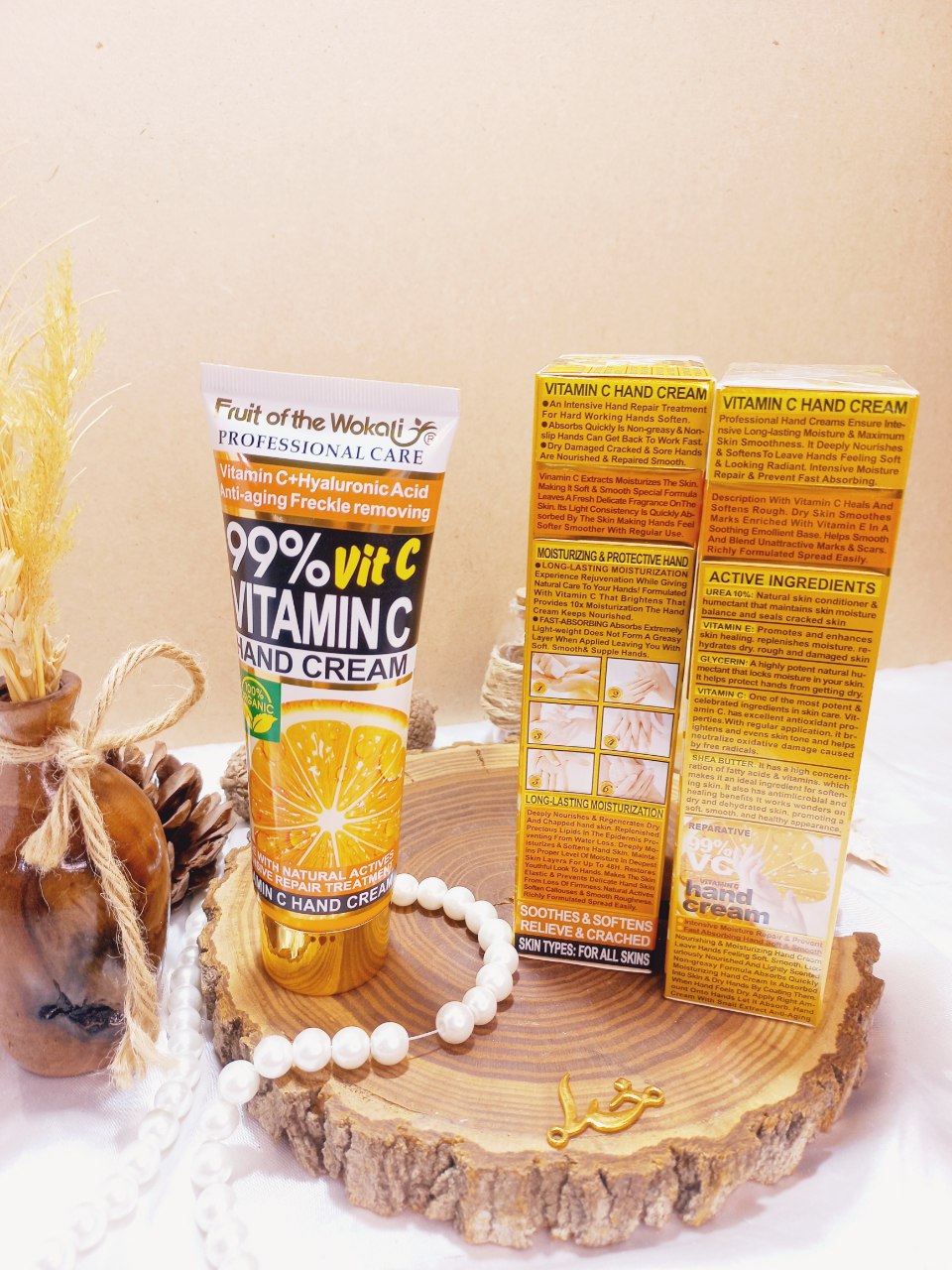 کرم دست بی نظیر 100 درصد اورجینال وکالی Wokaly کد WKL711