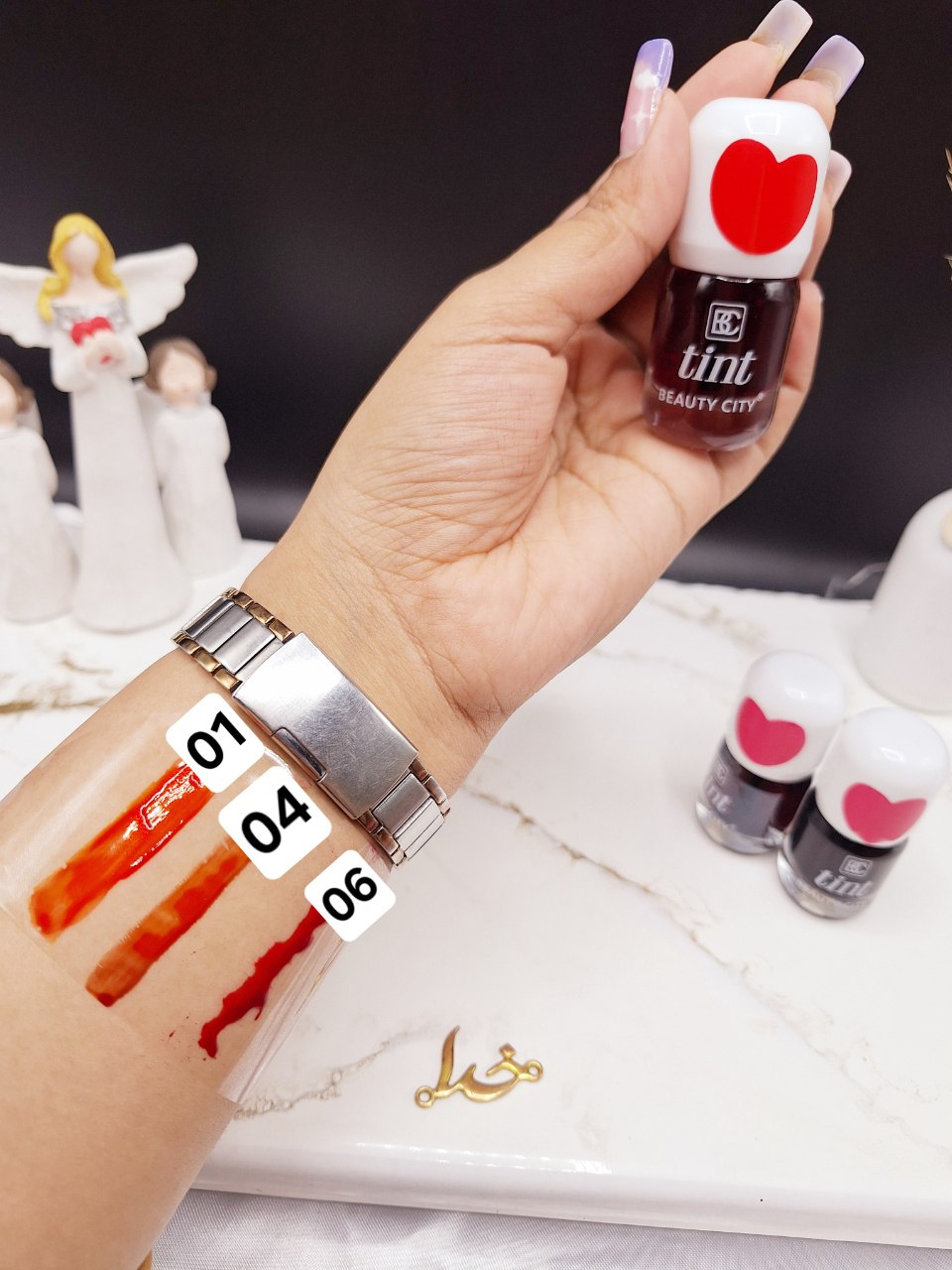تینت لب قلبی بیوتی سیتی BEAUTY CITY کد Y007