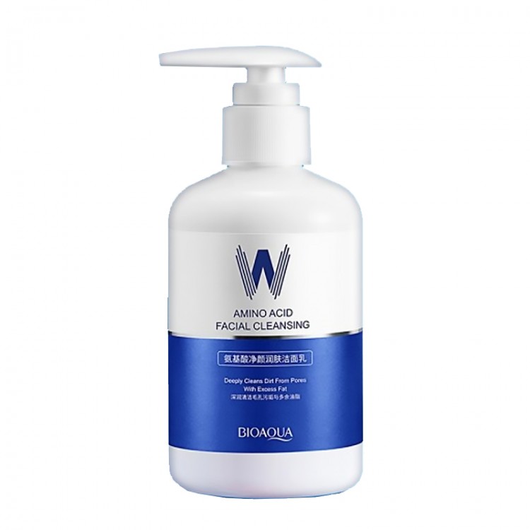 فوم شوینده پمپی آمینو اسید بیوآکوا BIOAQUA | پخش عمده