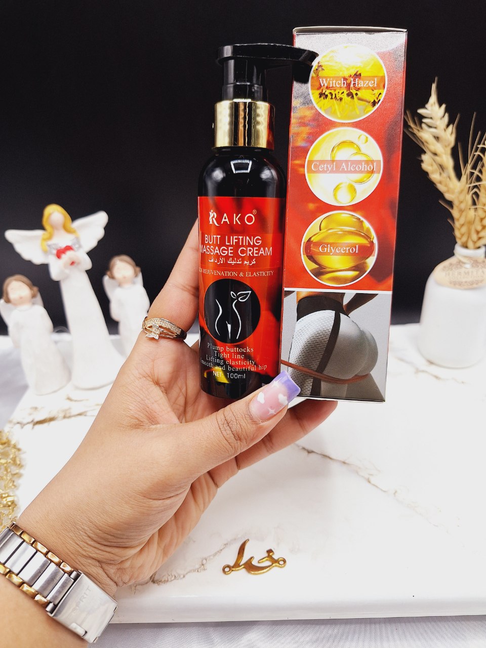 کرم لیفتینگ و افزایش سایز باسن برند راکو RAKO کد RK1154