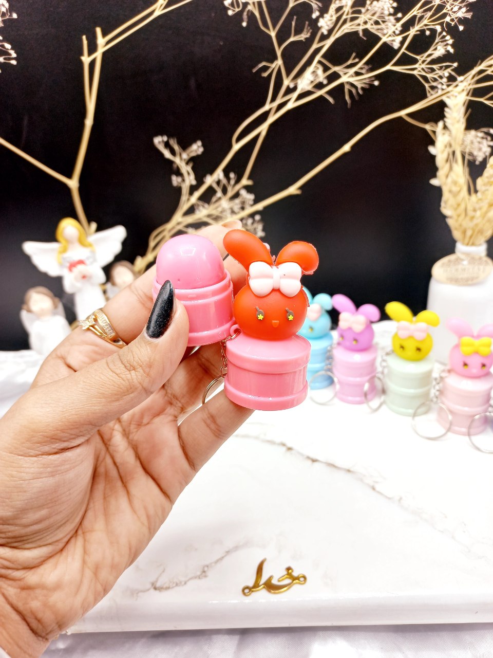 بالم لب آویزدار خرگوشی مجیک MAGIC کد LC 1255