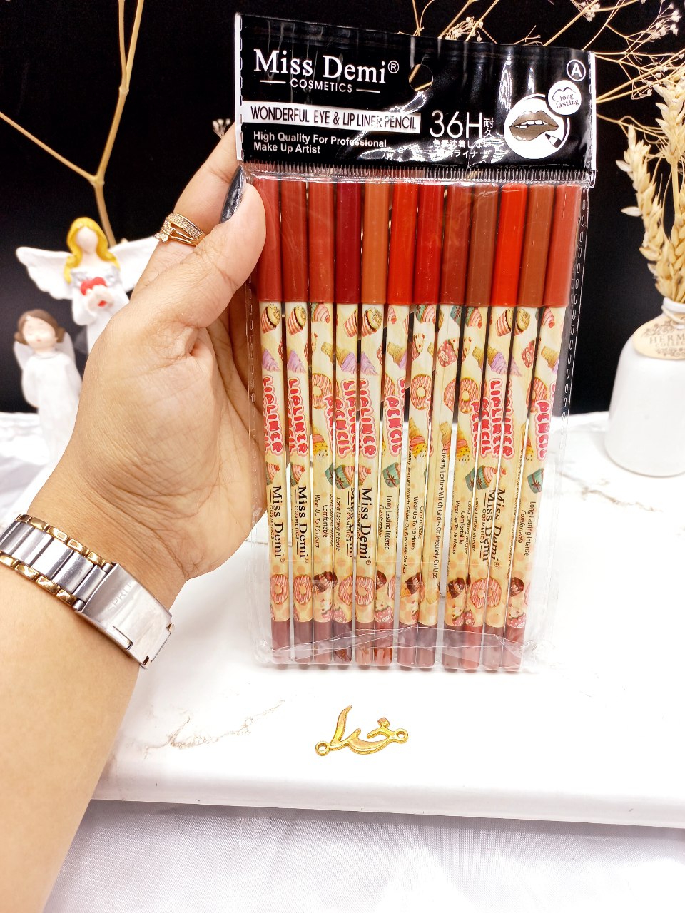 مداد لب پوکه فانتزی برند میس دمی Miss Demi