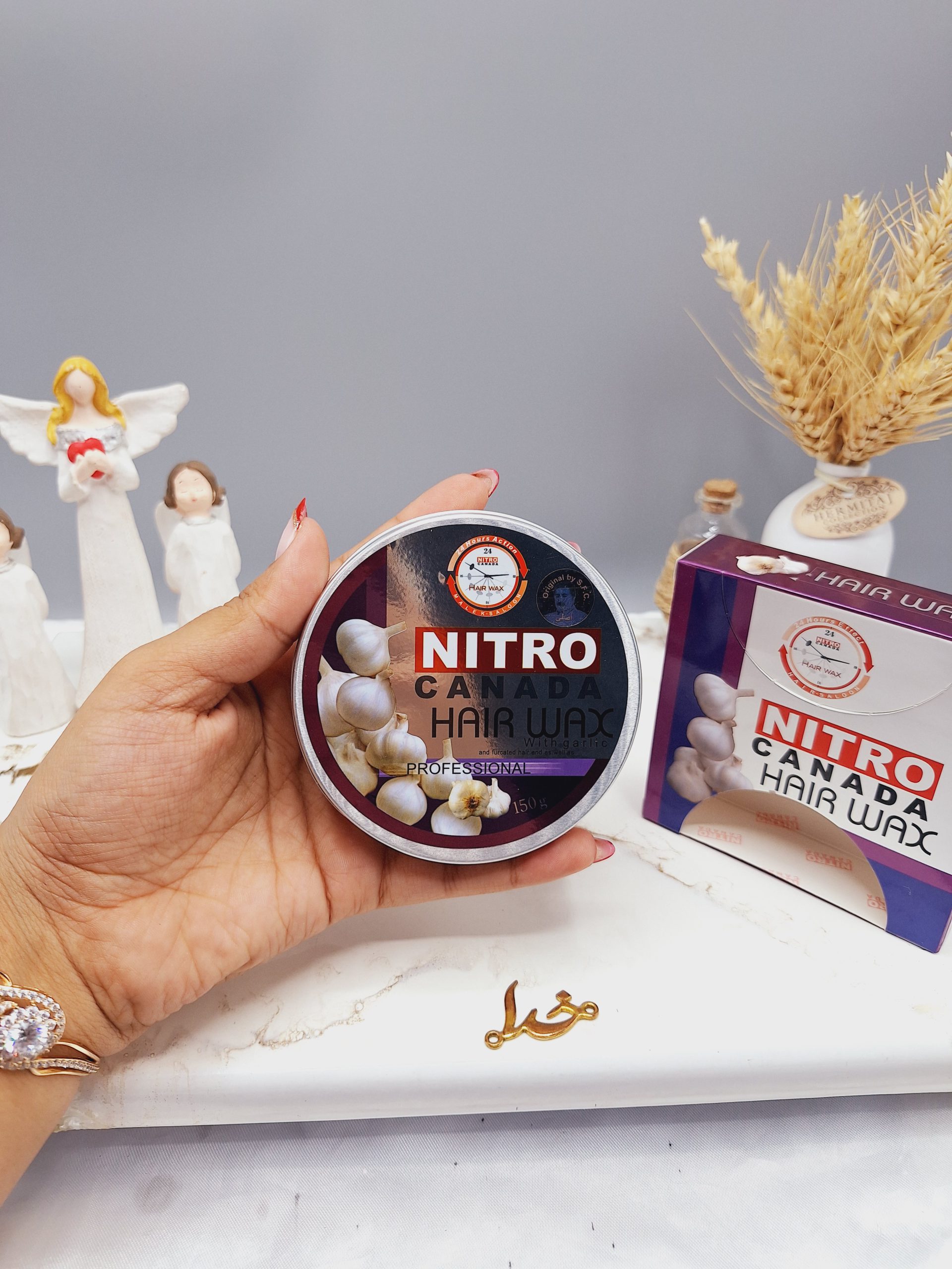 واکس مو با عصاره سیر برند نیترو NITRO