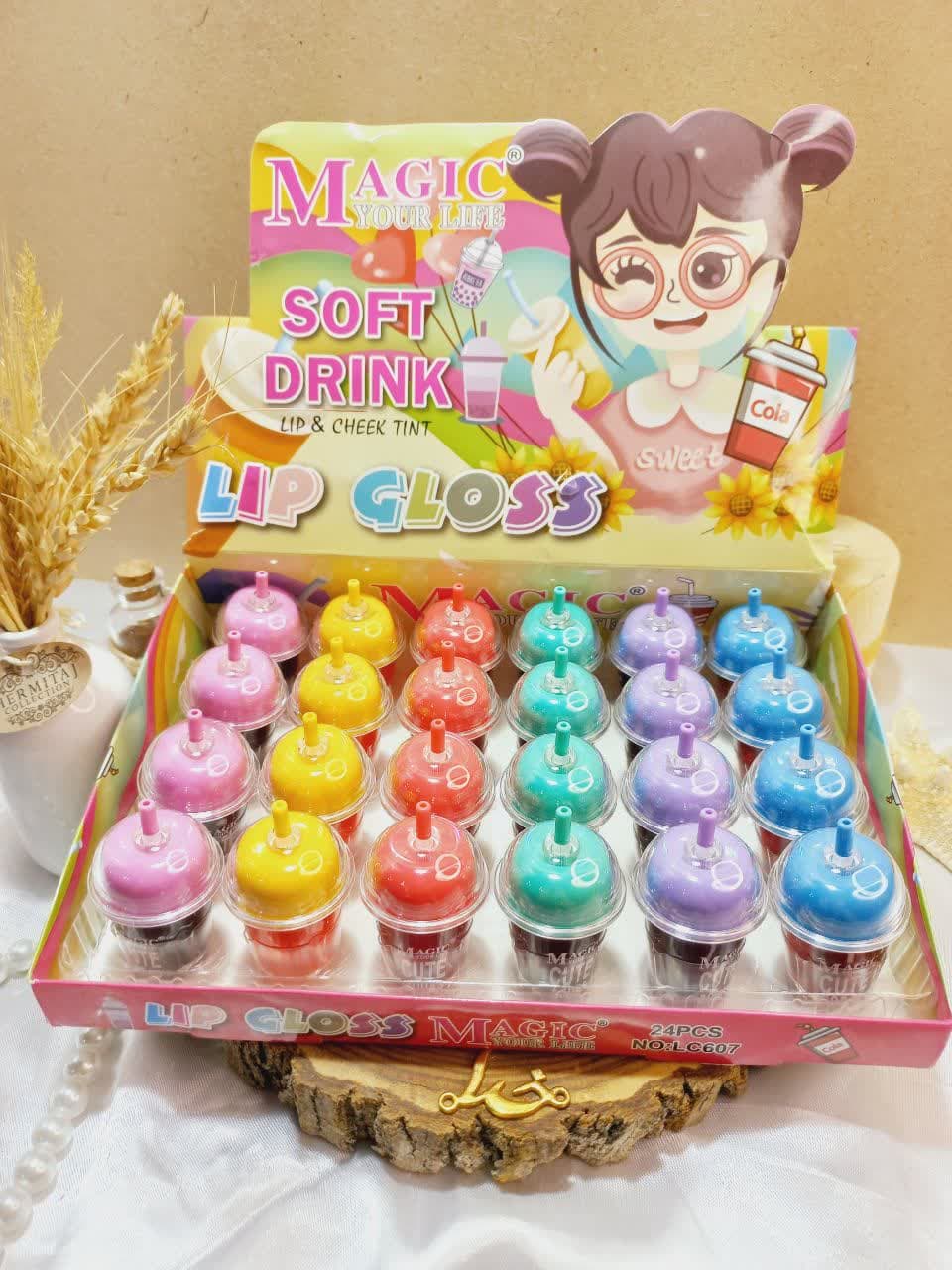 تینت لب طرح بستنی مجیک MAGIC کد LC607 | پخش عمده