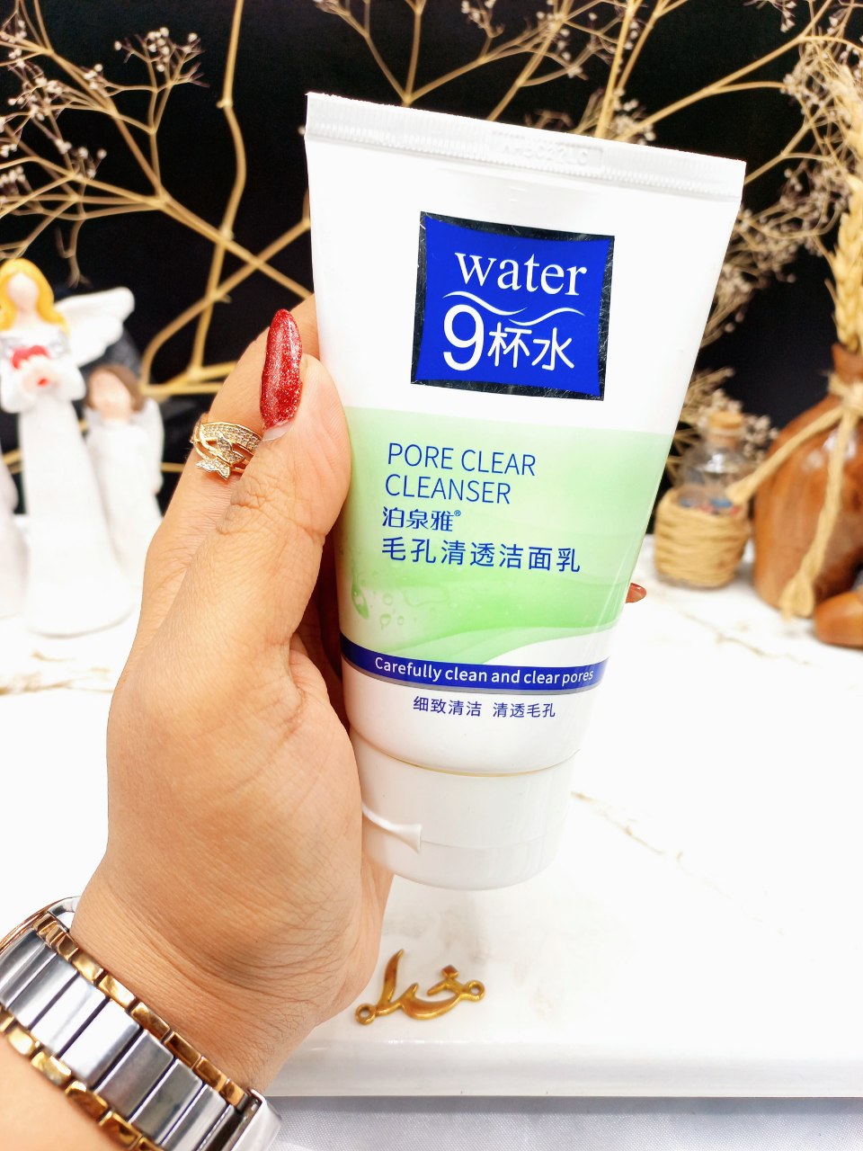 فوم شستشو صورت 9 لیوان آب بدنه سبز برند بیوآکوا BIOAQUAکد BQY96949