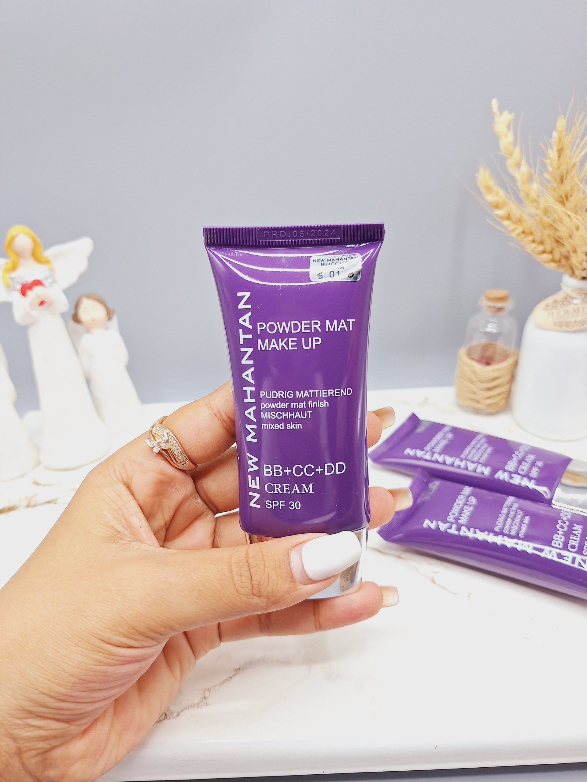 کرم پودر تیوپی نیو منهتن کد NM86003