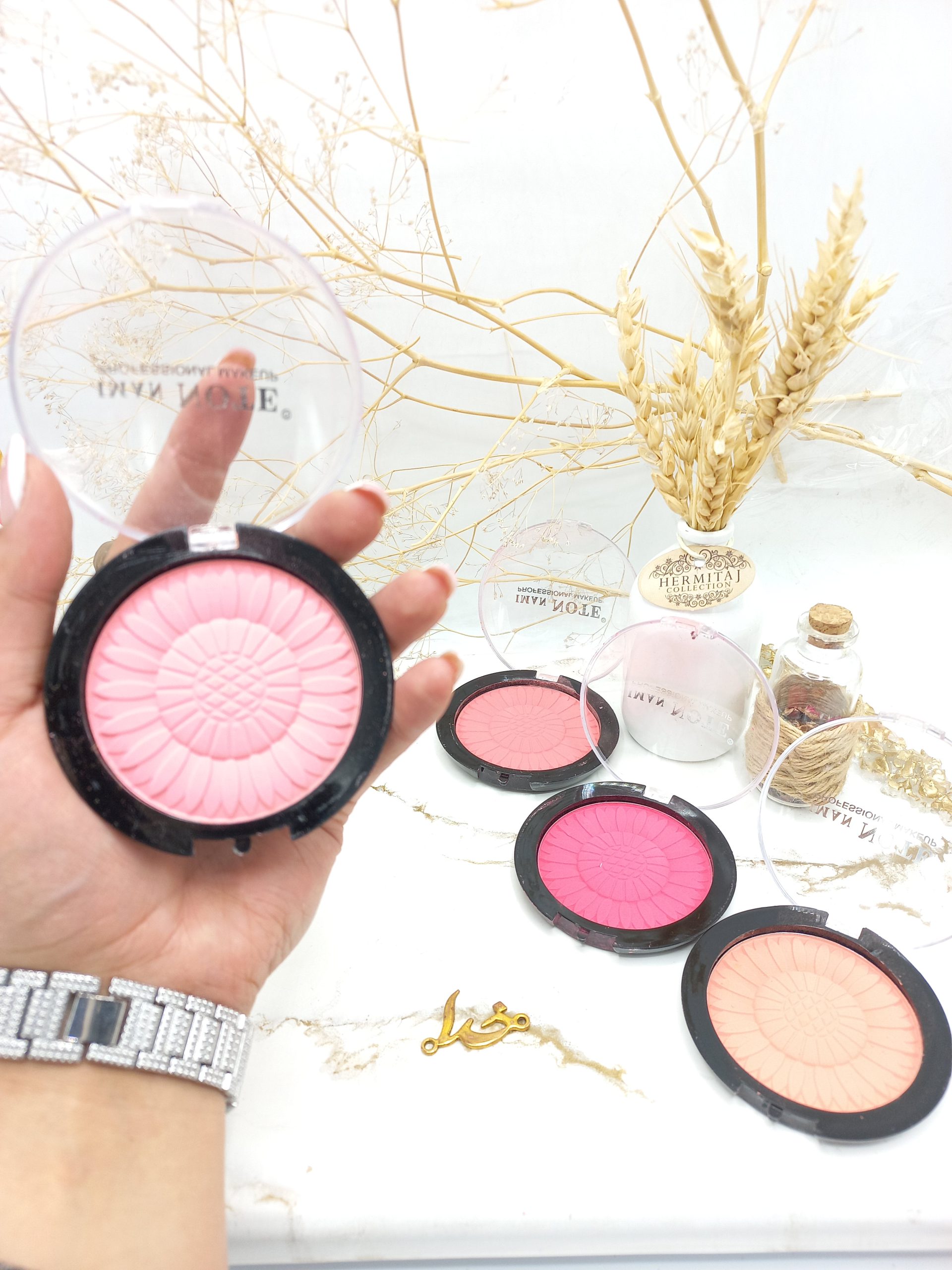 رژ گونه پرطرفدار دایره ای IMAN NOTE کد 6815