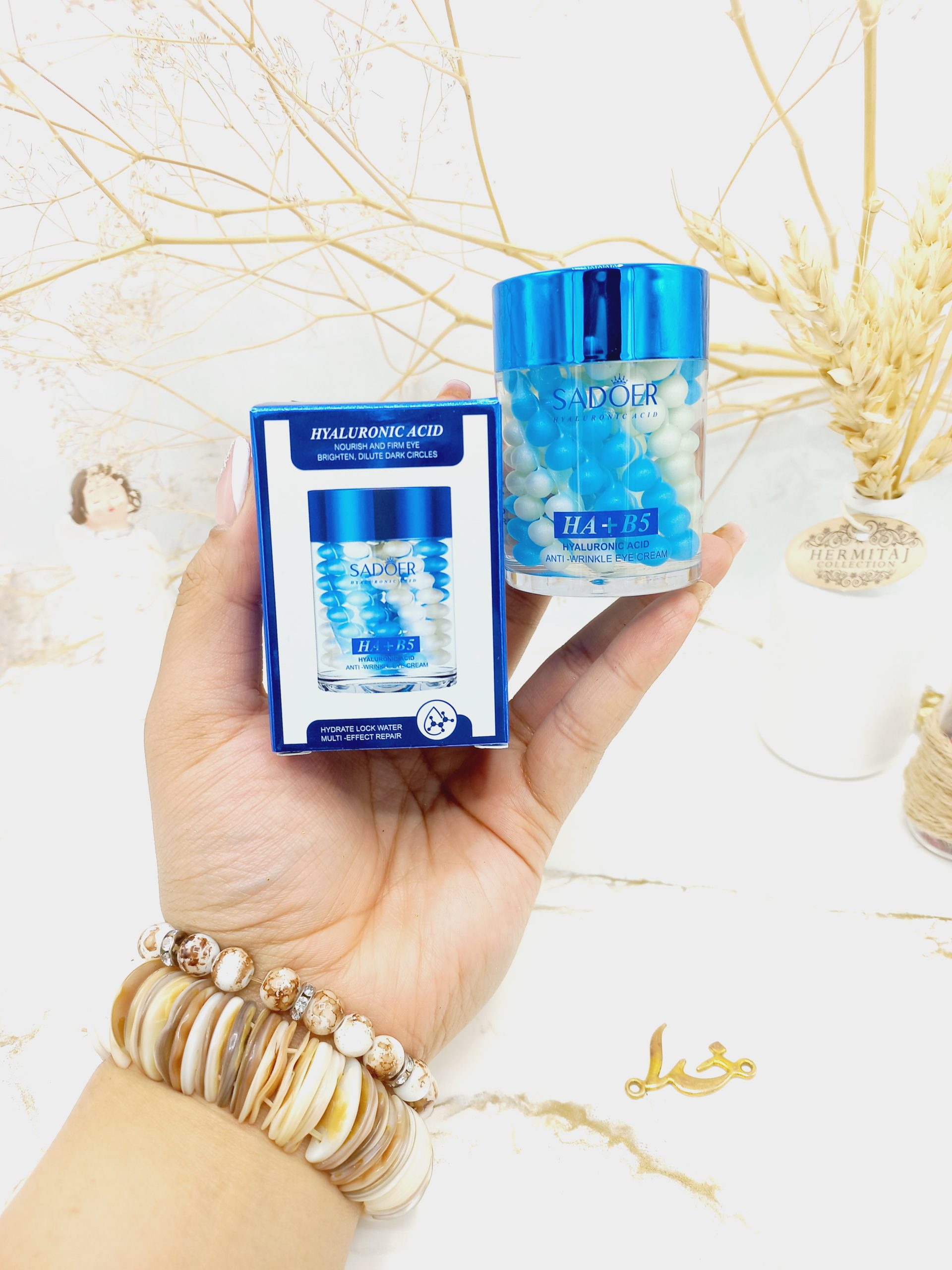 کرم چشم ضد چروک هیالورونیک HA برند سادور SADOER کد SD51759