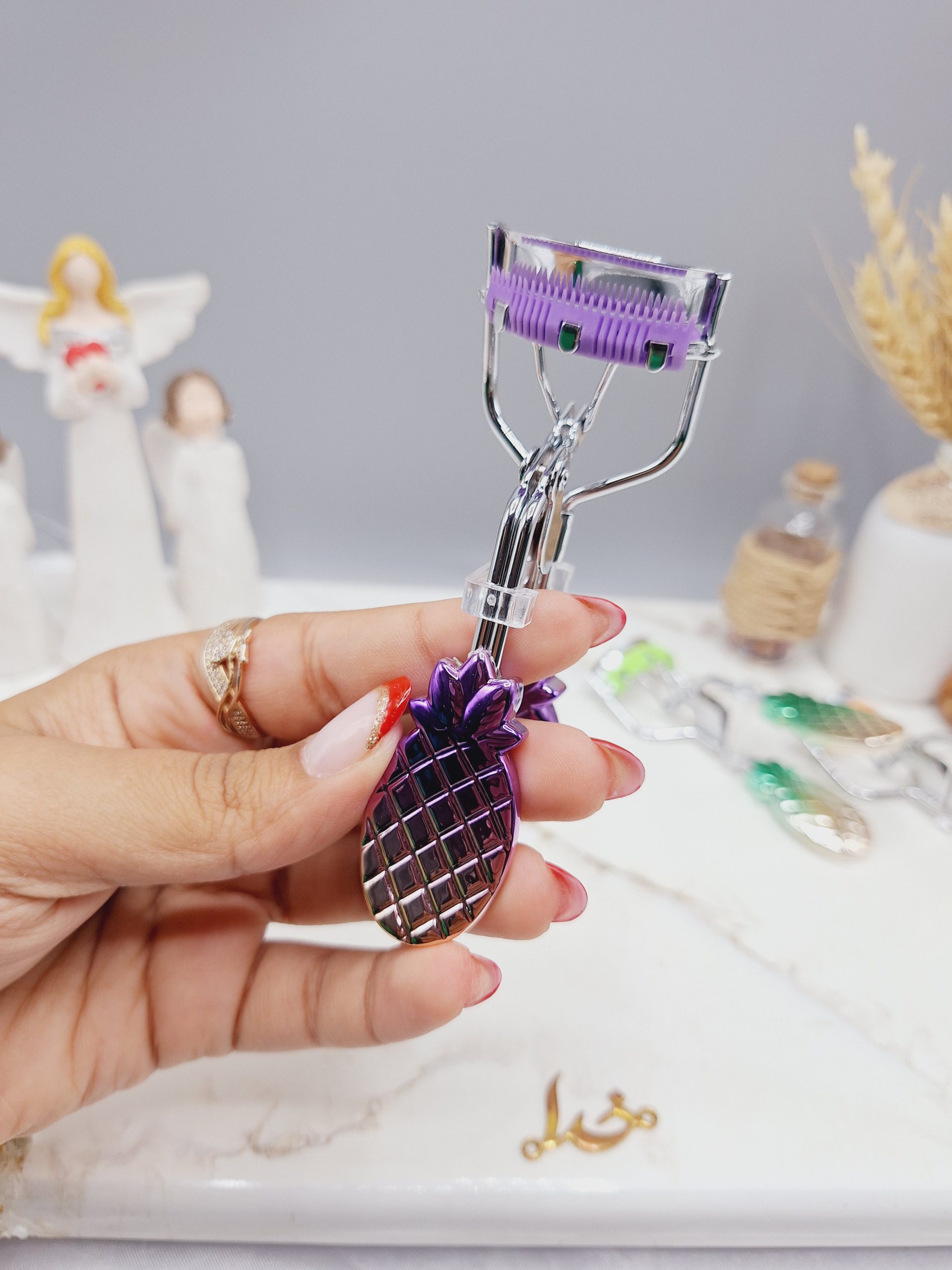 فرمژه طرح آناناس شانه دار