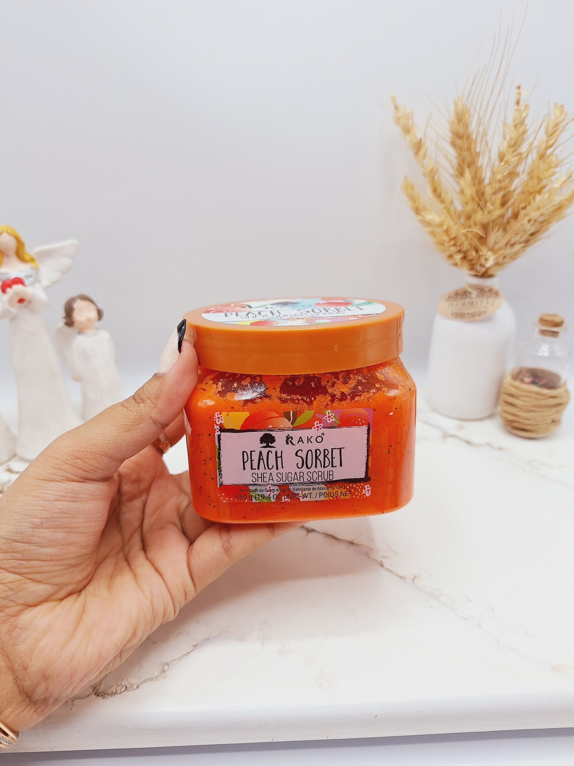 اسکراب شنی رایحه هلو برند راکو فوق العاده با کیفیت کد 1313