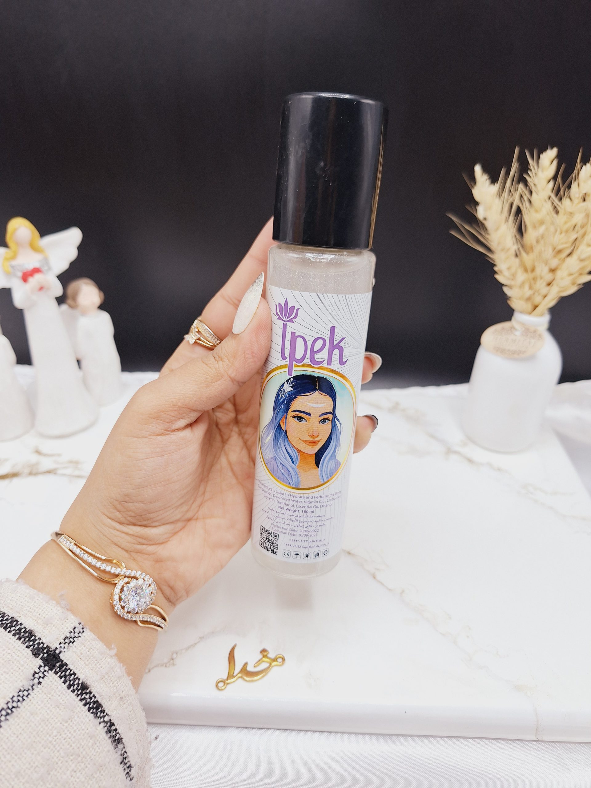 بادی اسپلش خوشبوو زنانه ایپک ipek (طوسی)