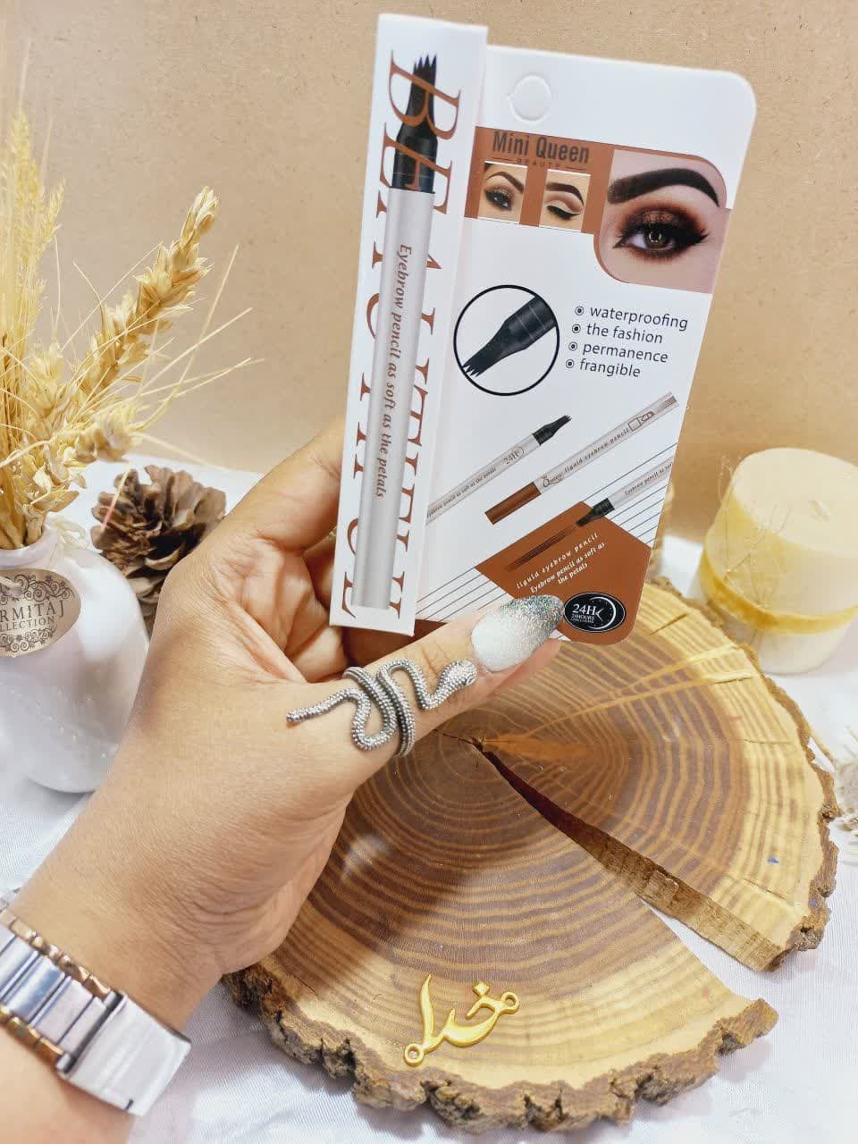 هاشور ابرو پرطرفدار 4 خط شماره 2 مینی کویین MINI QUEEN