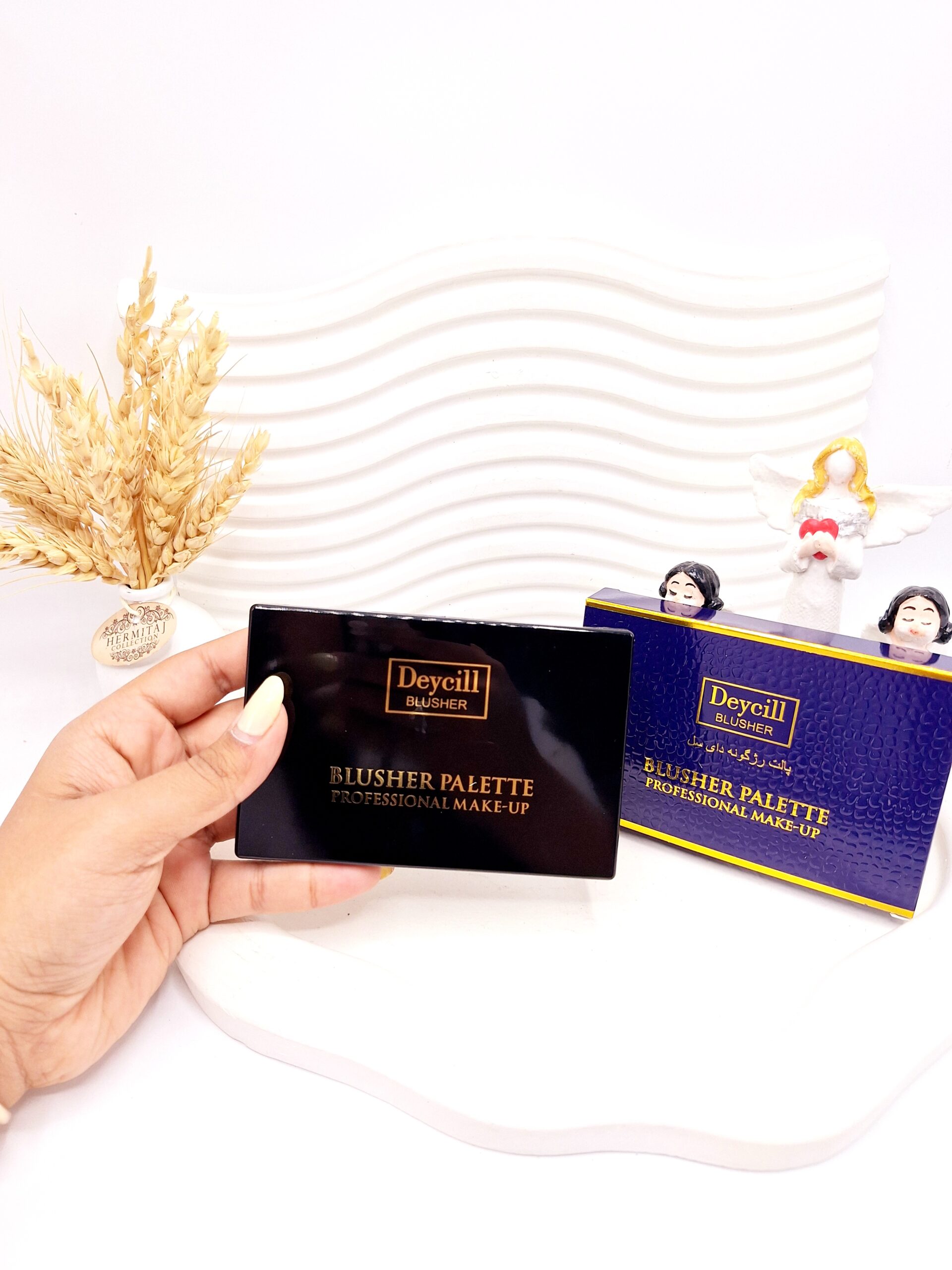 پالت رژ گونه 6 رنگ دایسل همراه براش کد 0480