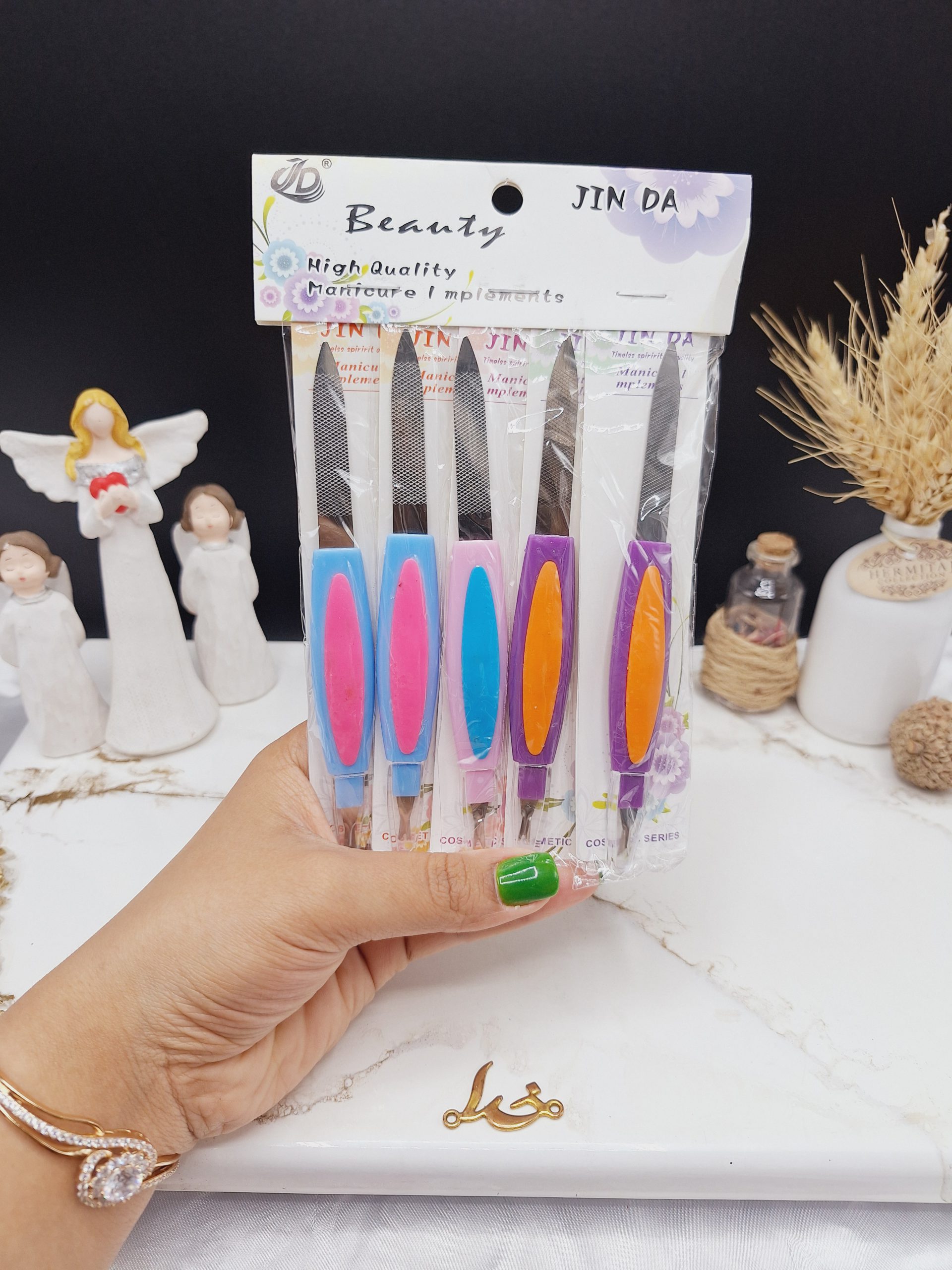 سوهان و گوشه گیر ناخن استیل Beauty