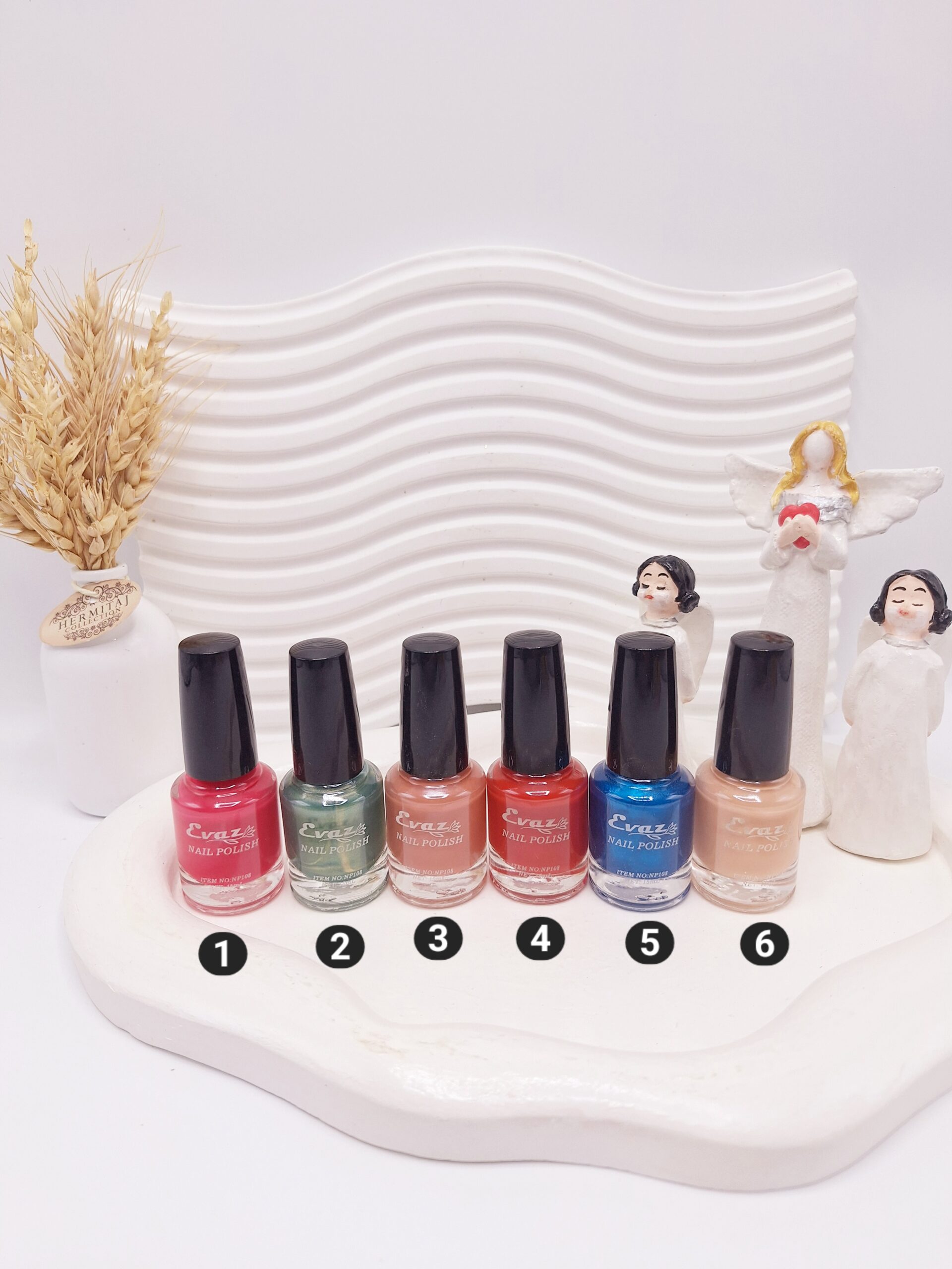 ناخن نایلی پولیش Evaz دایره ای