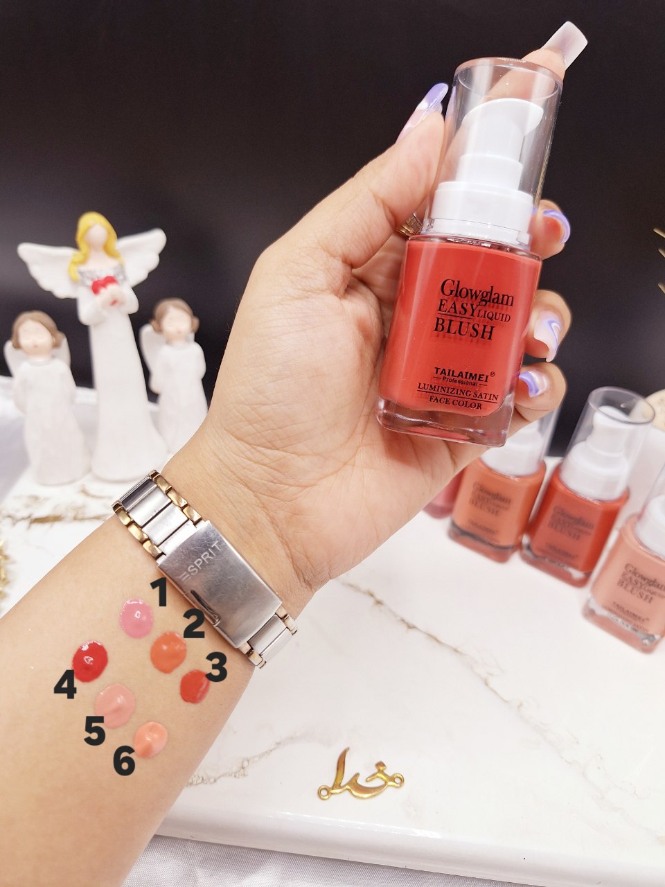 رژ گونه مایع تایلامی TAILAIMEI کد TLM_B006